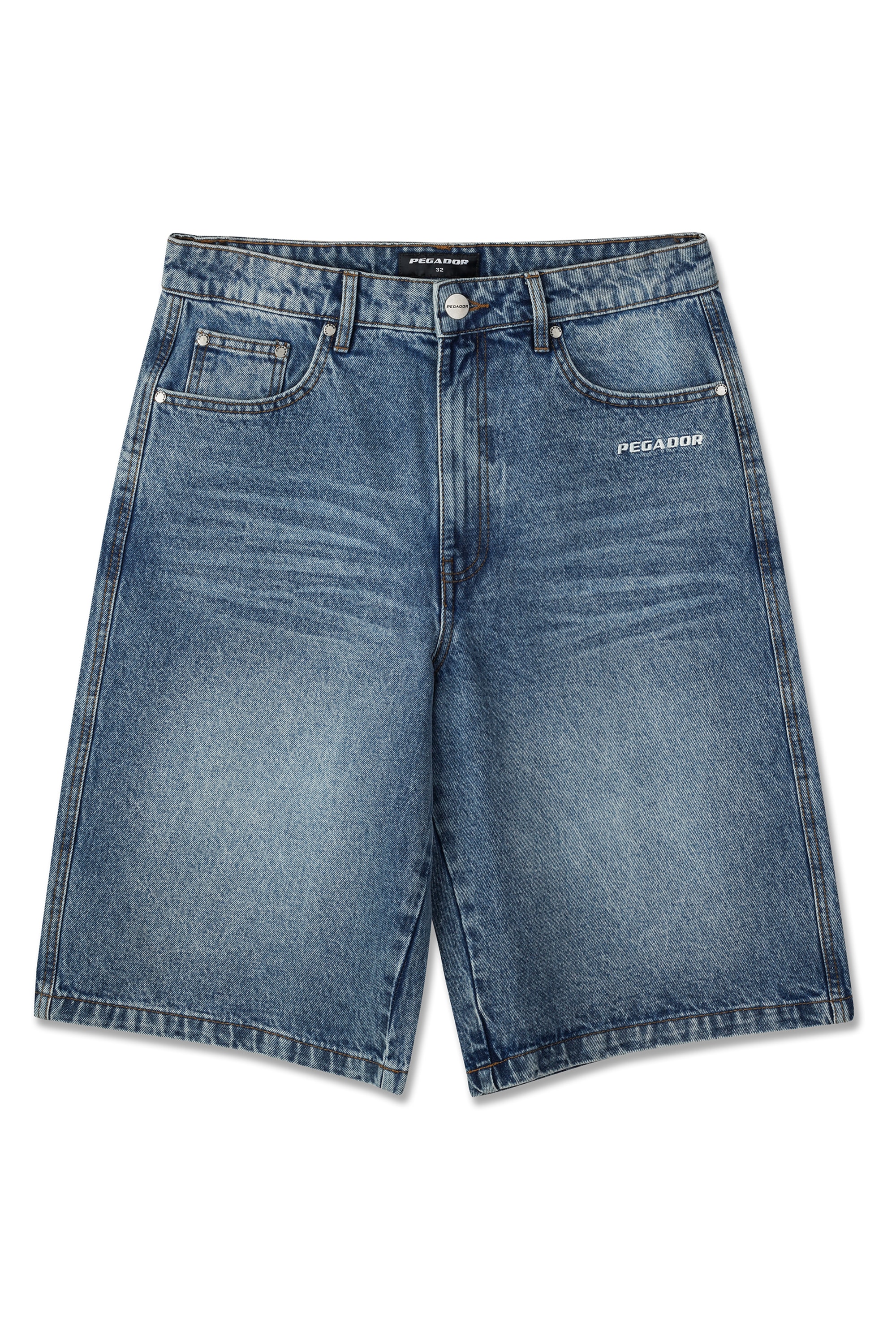 PEGADOR Short en jean »Kolar Jorts« coton, coupe régulière
