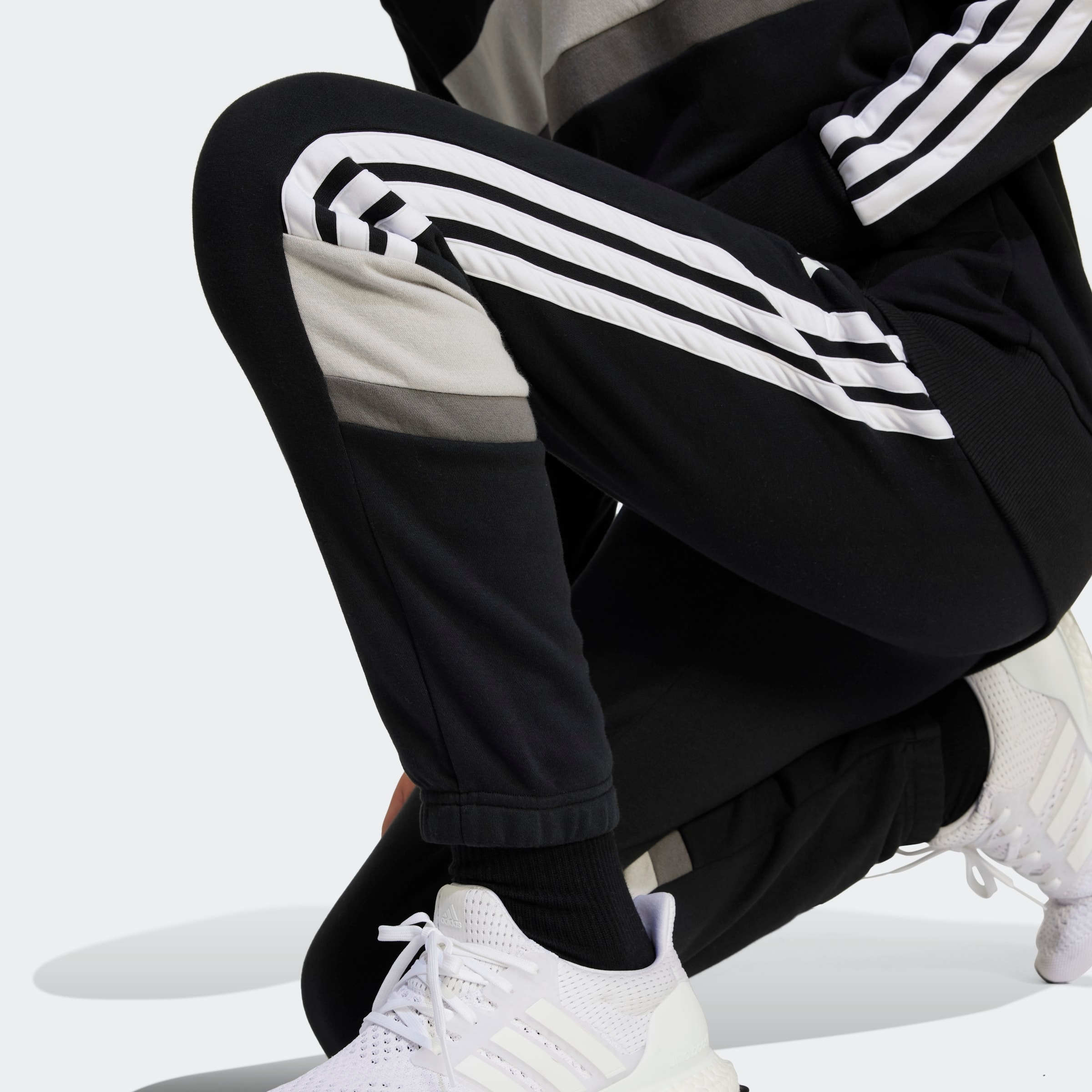 adidas Sportswear Pantalon de sport »J 3S TIB FL PT«  pour enfants, avec élastique, en coton et polyester