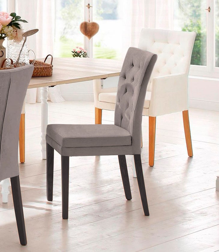 Home affaire »Colorado« (Ensemble) 2 cuispieds en hêtre, laqués couleur wengé, en set de 2, 4 ou 6