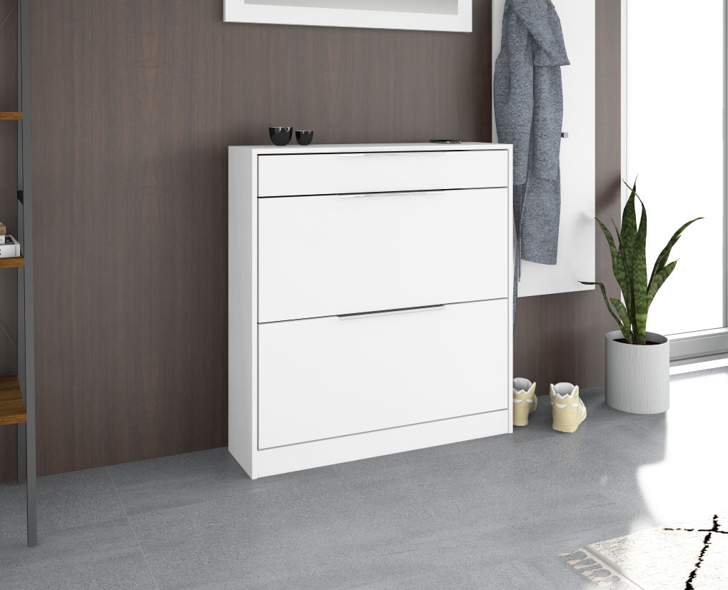 borchardt Möbel Armoire à chaussures »Oliva« Stehende Montage, Wandmontage & Glasböden unter Mehr aus der Serie