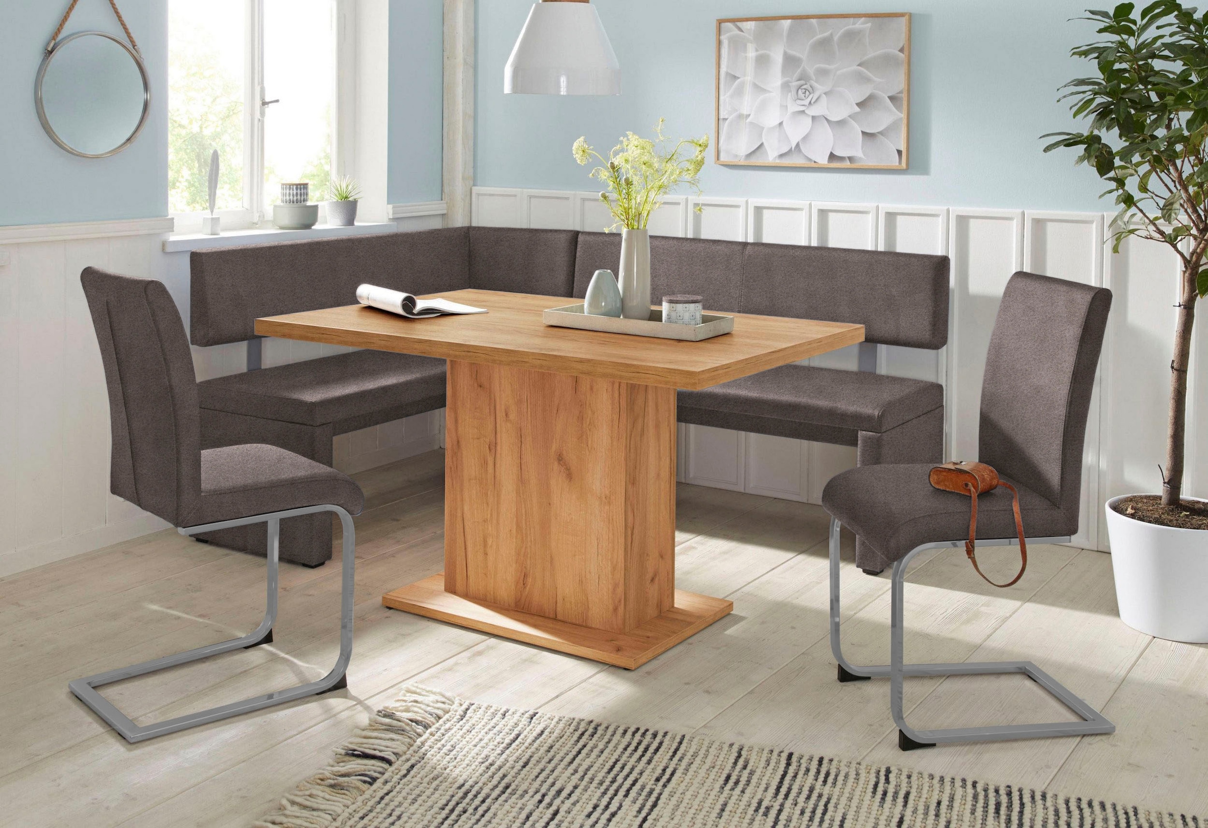 GOODproduct Banc d'angle »Charissa« in 3 Grössen, verschiedene Qualitäten