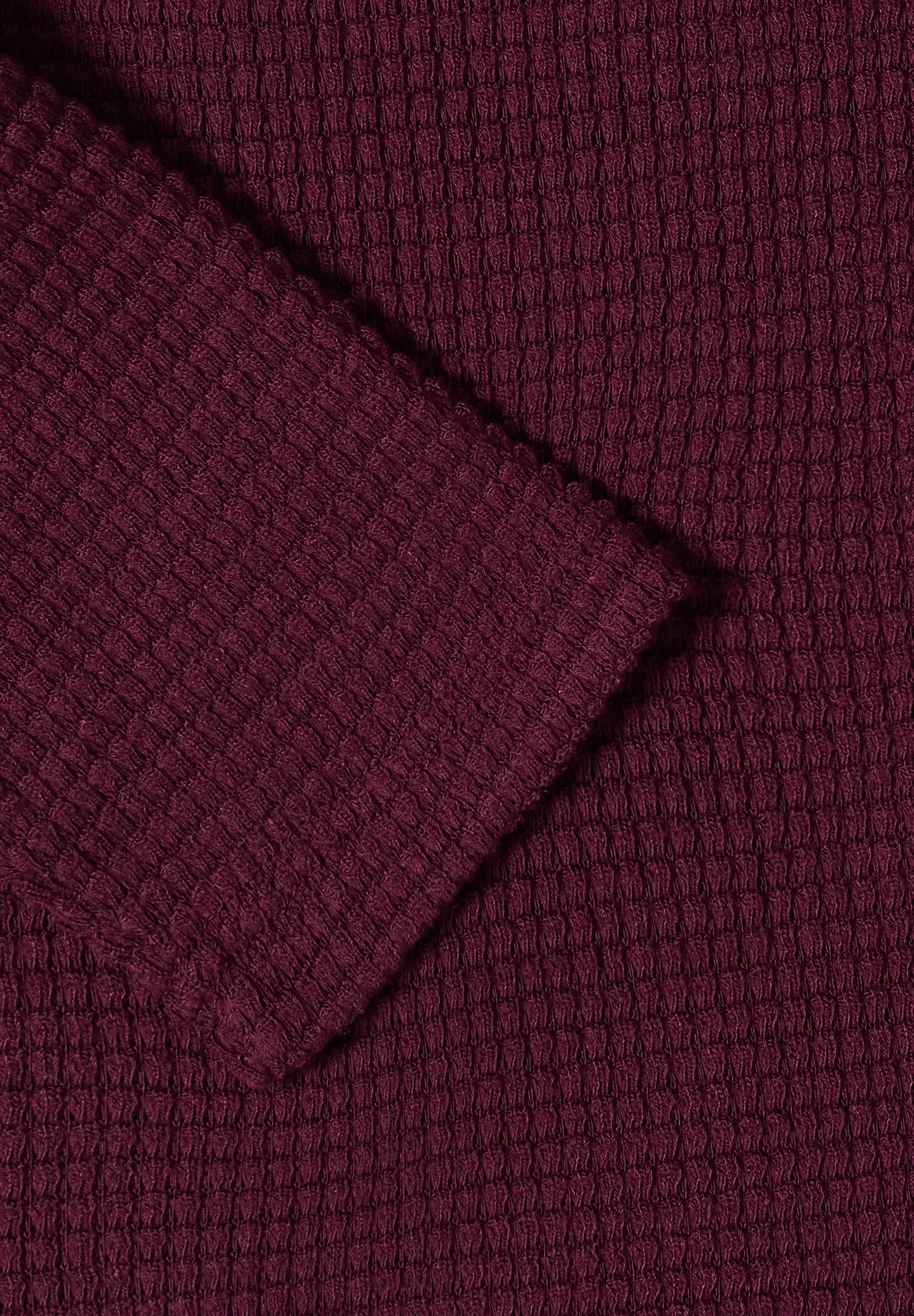 Cecil Veste chemise veste ouverte 3/4 manches en ajouré