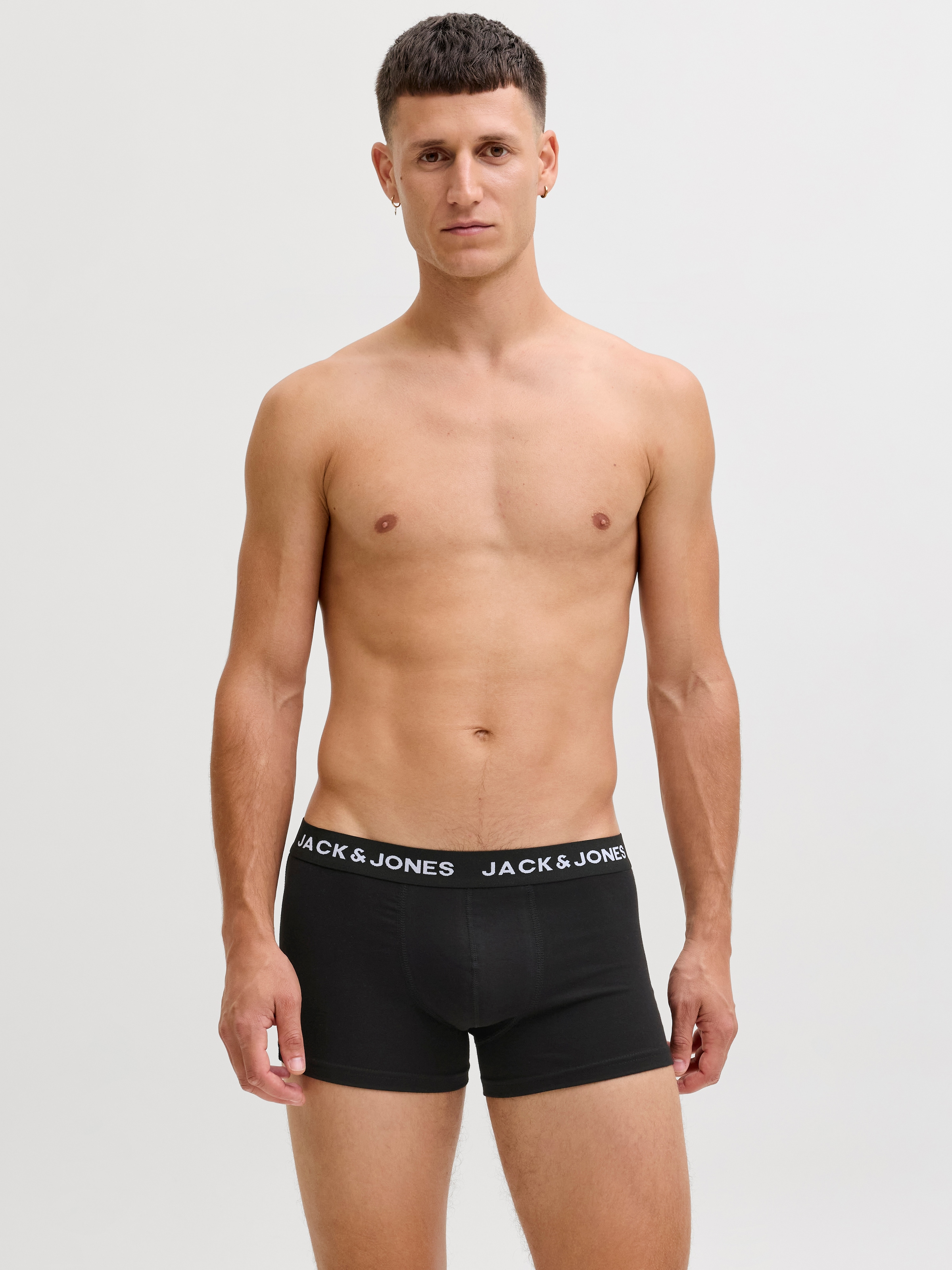 Jack & Jones Boxers »JACFLOWER Microfiber mit Logobund, Blumenprint und Stretchkomfort« Packung, 10er-Pack, 10 cuis eng anliegend, Microfaser, schnelltrocknend