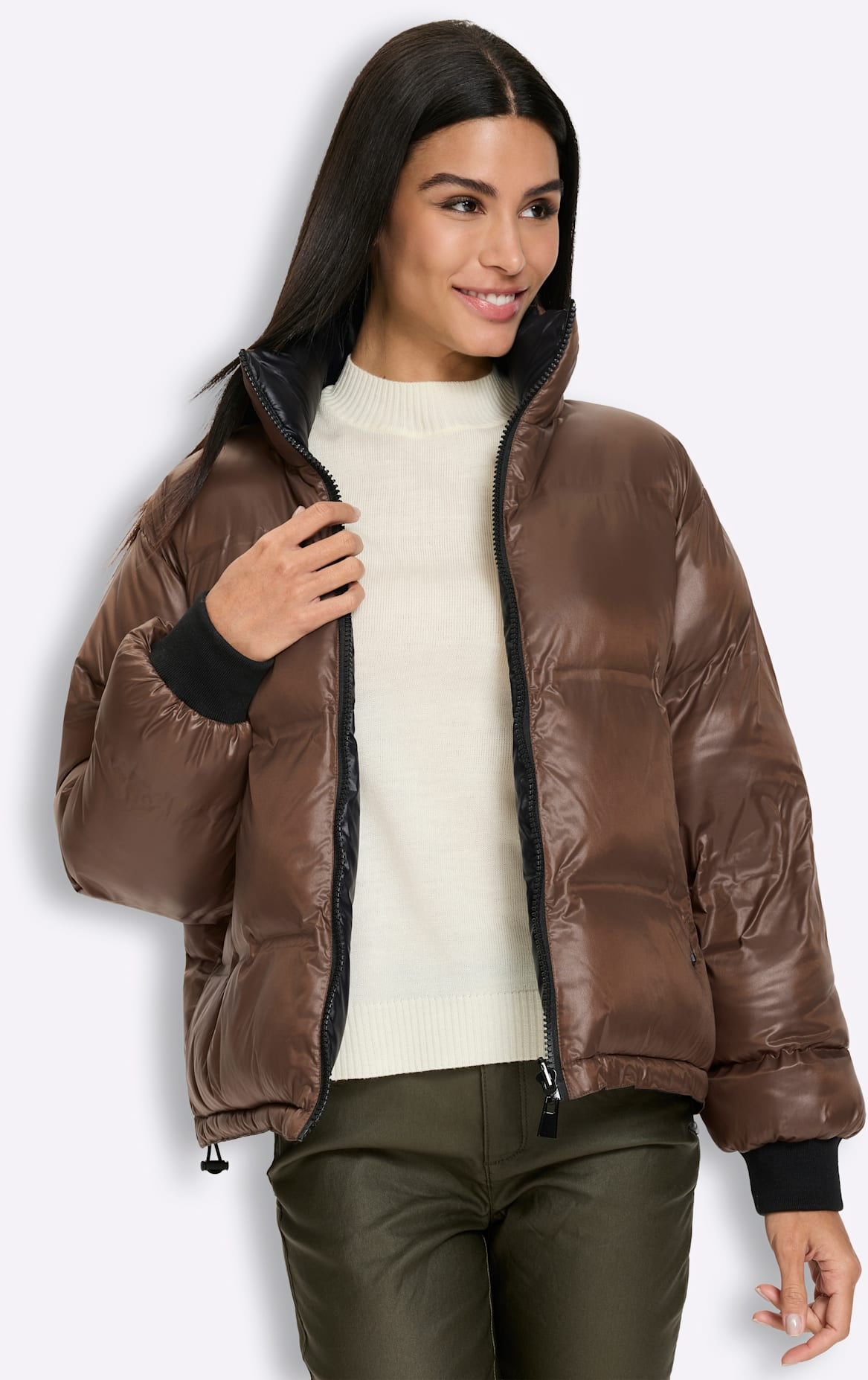 heine Veste réversible sans capuche