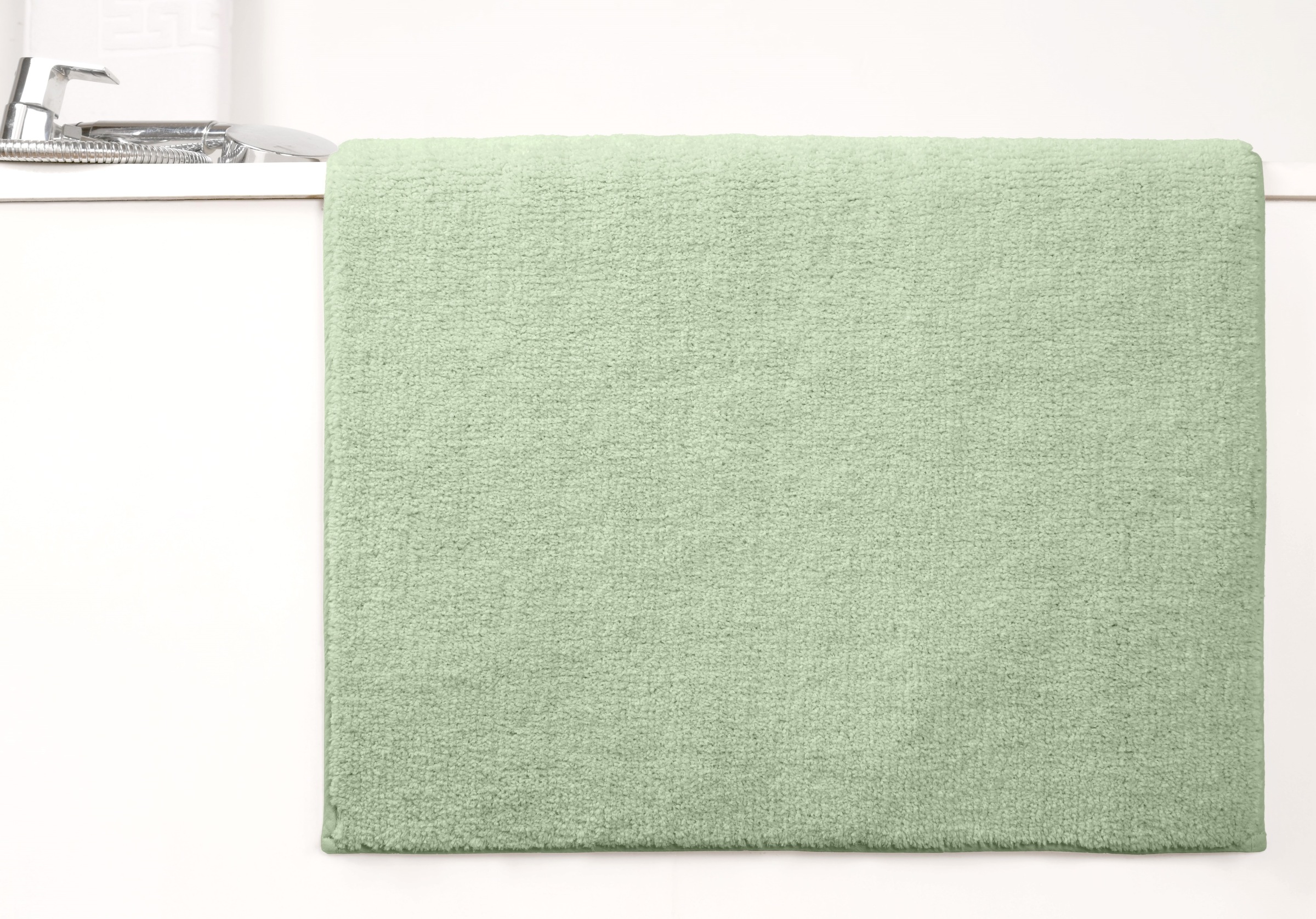 my home Tapis de bain »Vanessa, Badvorleger, Badezimmer Teppich« Höhe 10 mm Badteppich, weiche Haptik, unifarben