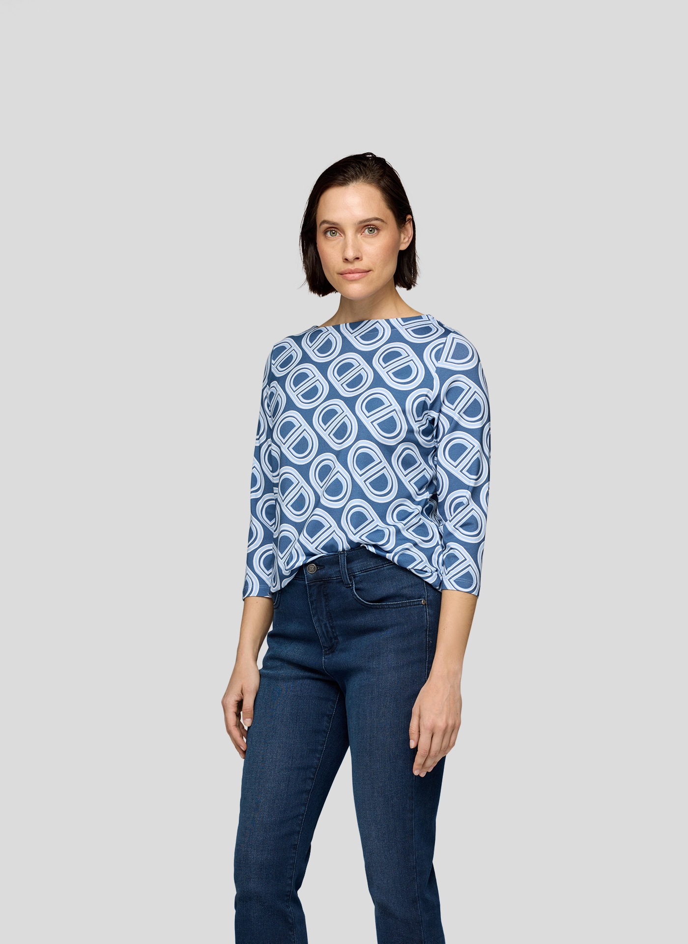 Rabe 3/4-Arm-Shirt mit All-Over Print