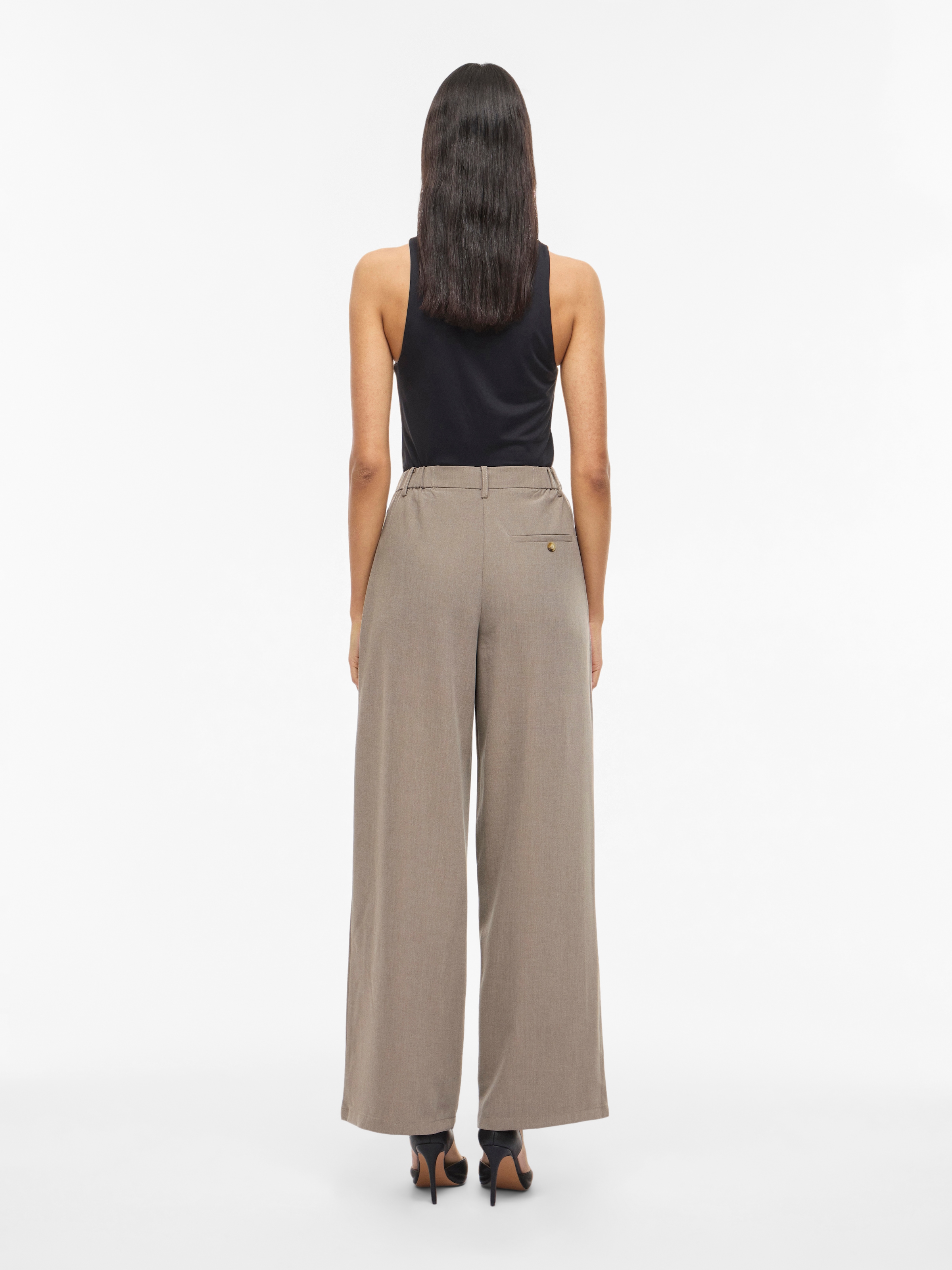 Vila Pantalon de costume »VISIFFE HW WIDE PANTS - NOOS«