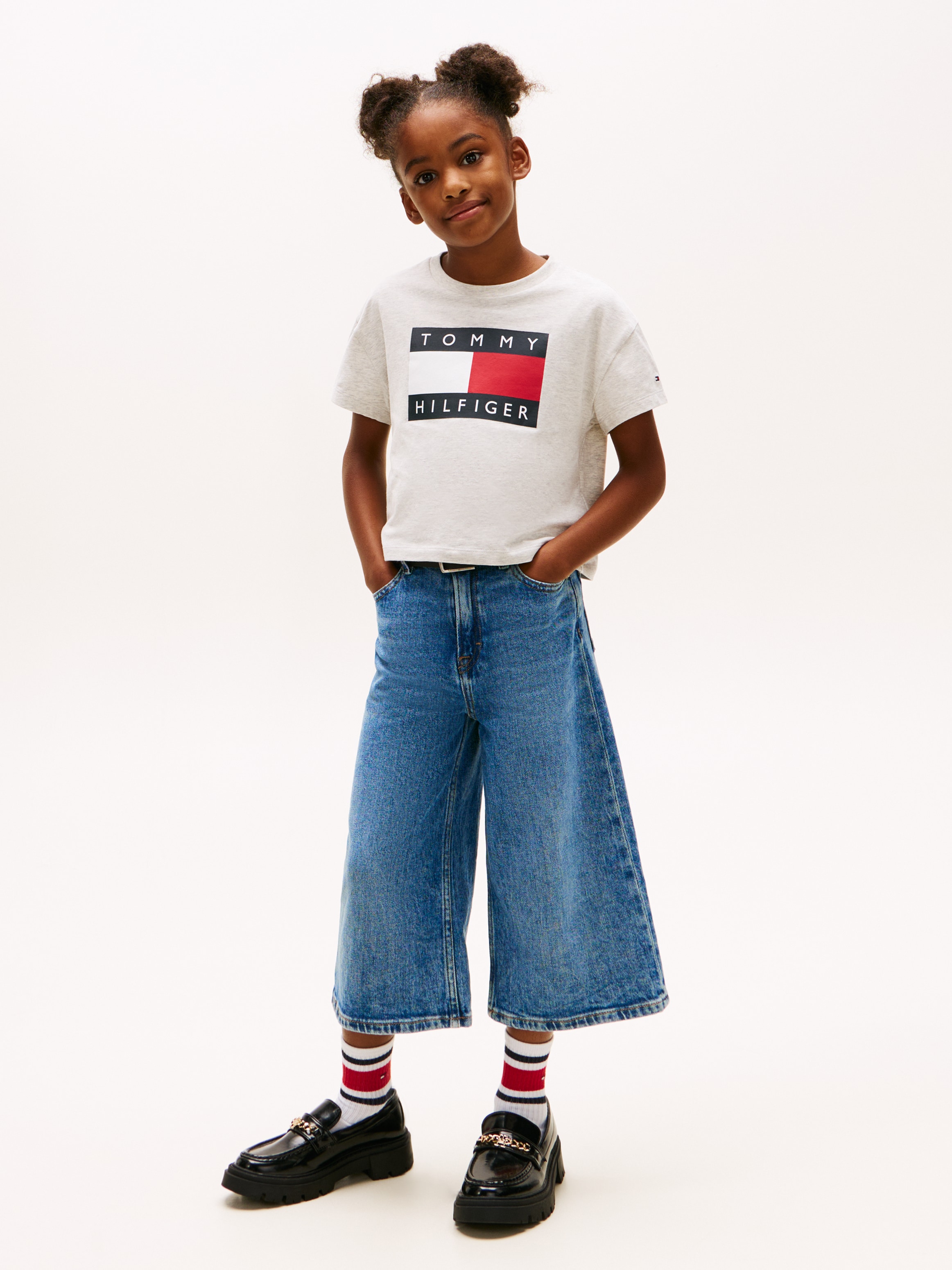 Tommy Hilfiger T-shirt enfants jusqu’à 16 ans, col rond