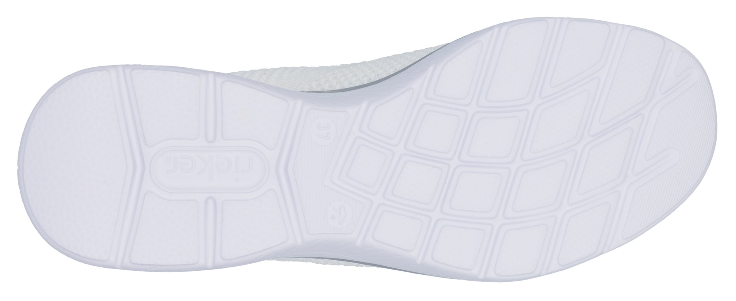 RIEKER Sport Slip-On Sneaker  , Slipper, Freizeitschuh, Schlupfschuh mit Elastik-Einstieg