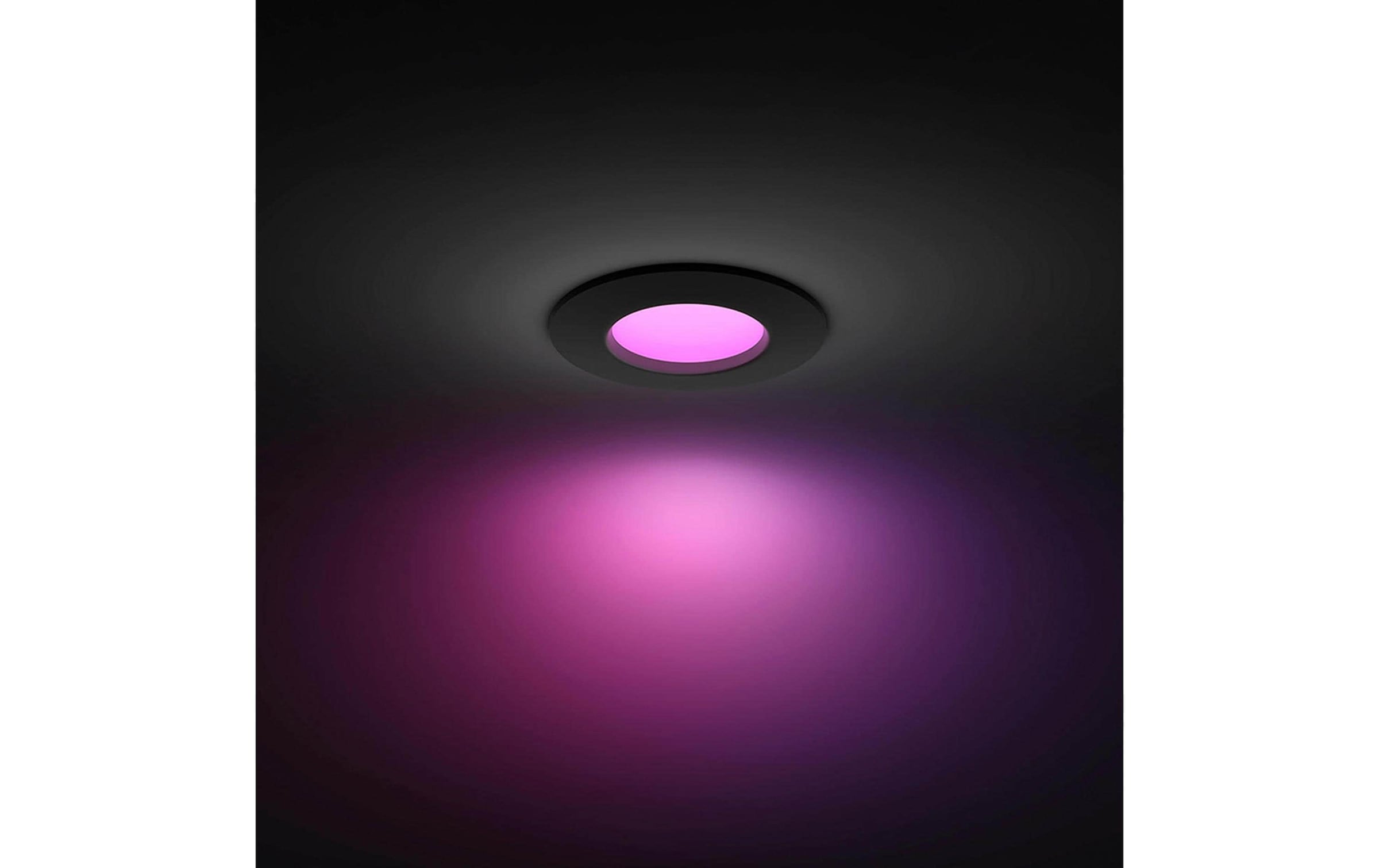 Philips Hue Plafonnier »Philips Hue Deckenleuchte WCA Slim Recessed Light S « RVB | blanc chaud - blanc froid