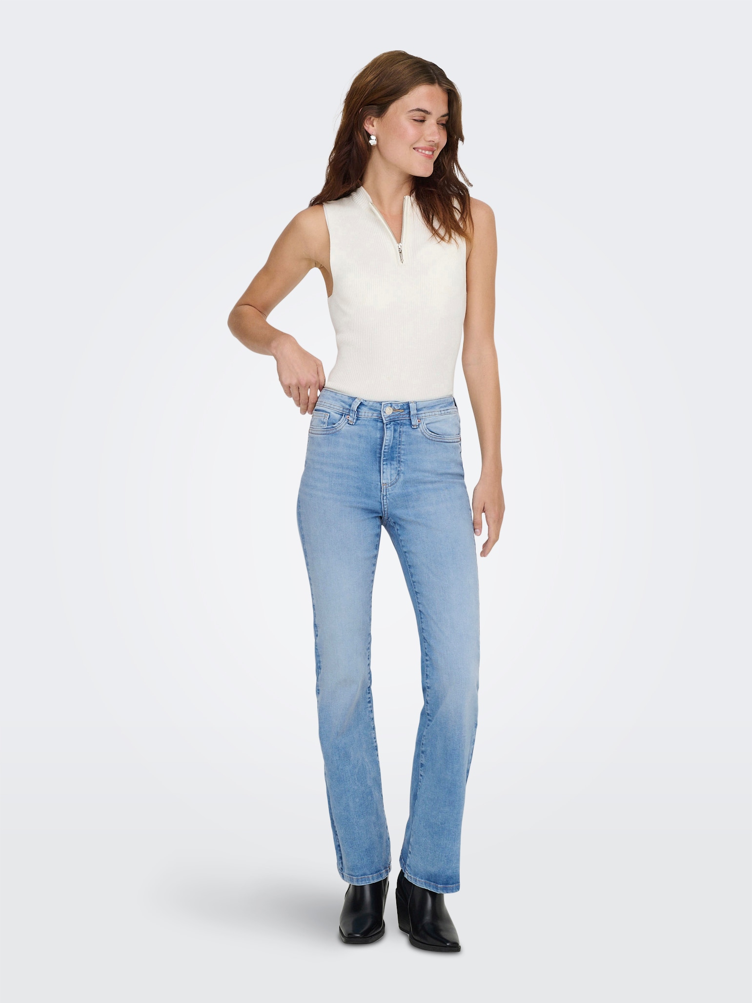 ONLY Jeans bootcut »ONLWAUW HW FLARED DNM TAI312«