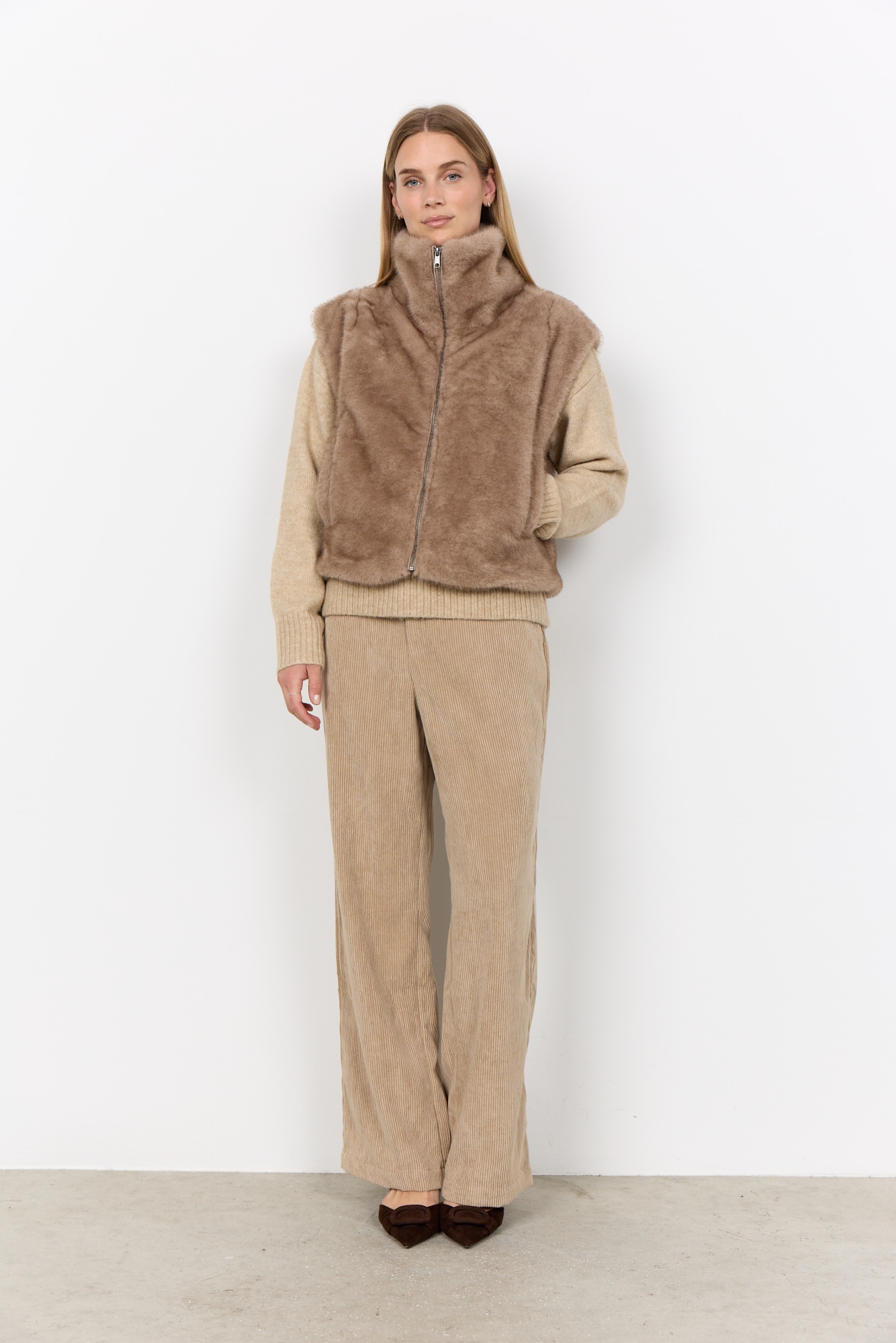 soyaconcept Gilet en imitation fourrure »SC-HAYE 1« Kunstfaser