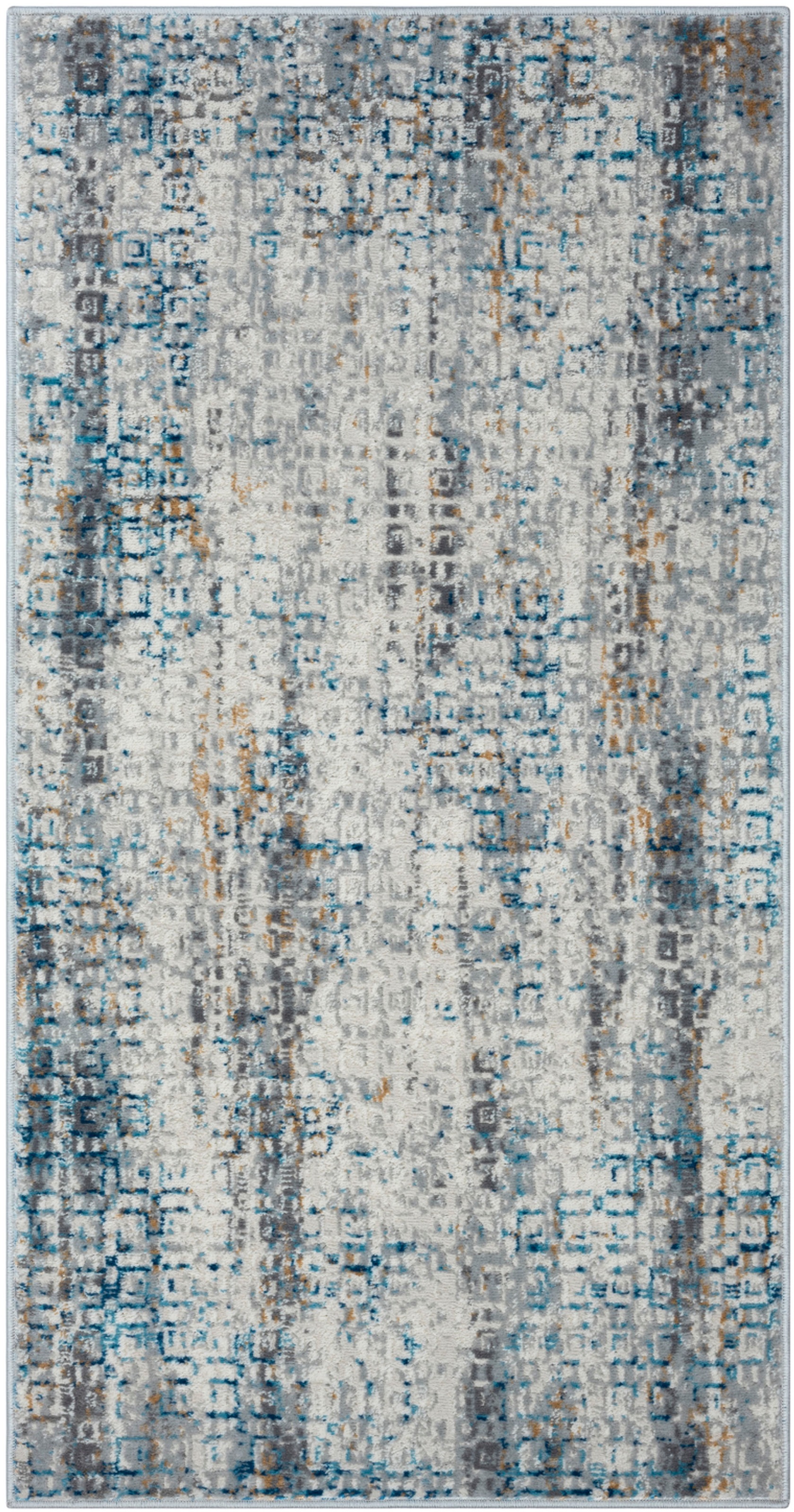 Myflair Möbel & Accessoires Teppich »My Look 2« rechteckig 8 mm Höhe Kurzflor, Ethno-Design, besonders weich durch Microfaser