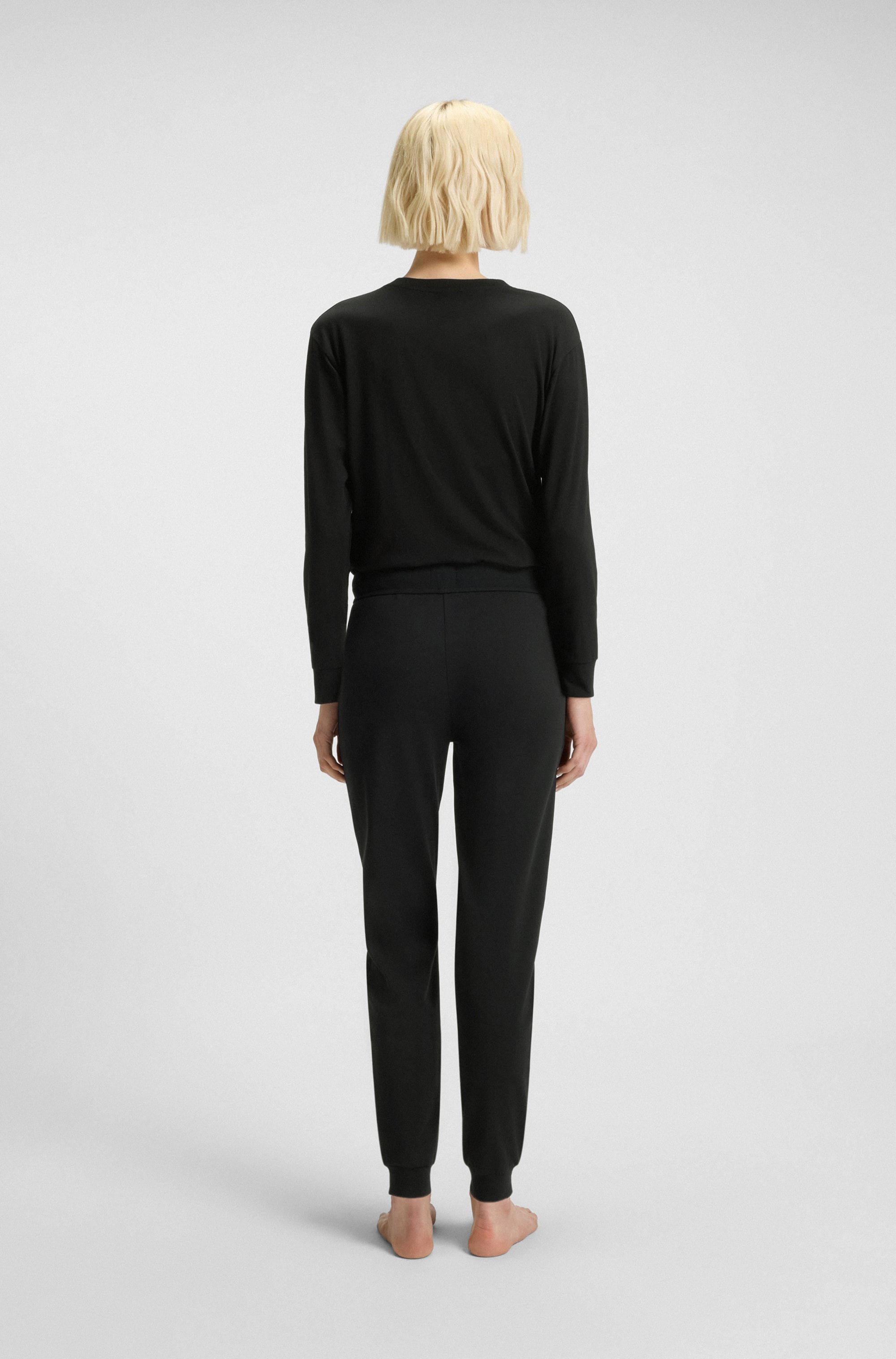 HUGO Underwear Jogginghose  elastischer Bund mit Tunnelzug, gerade Passform, Eingrifftaschen