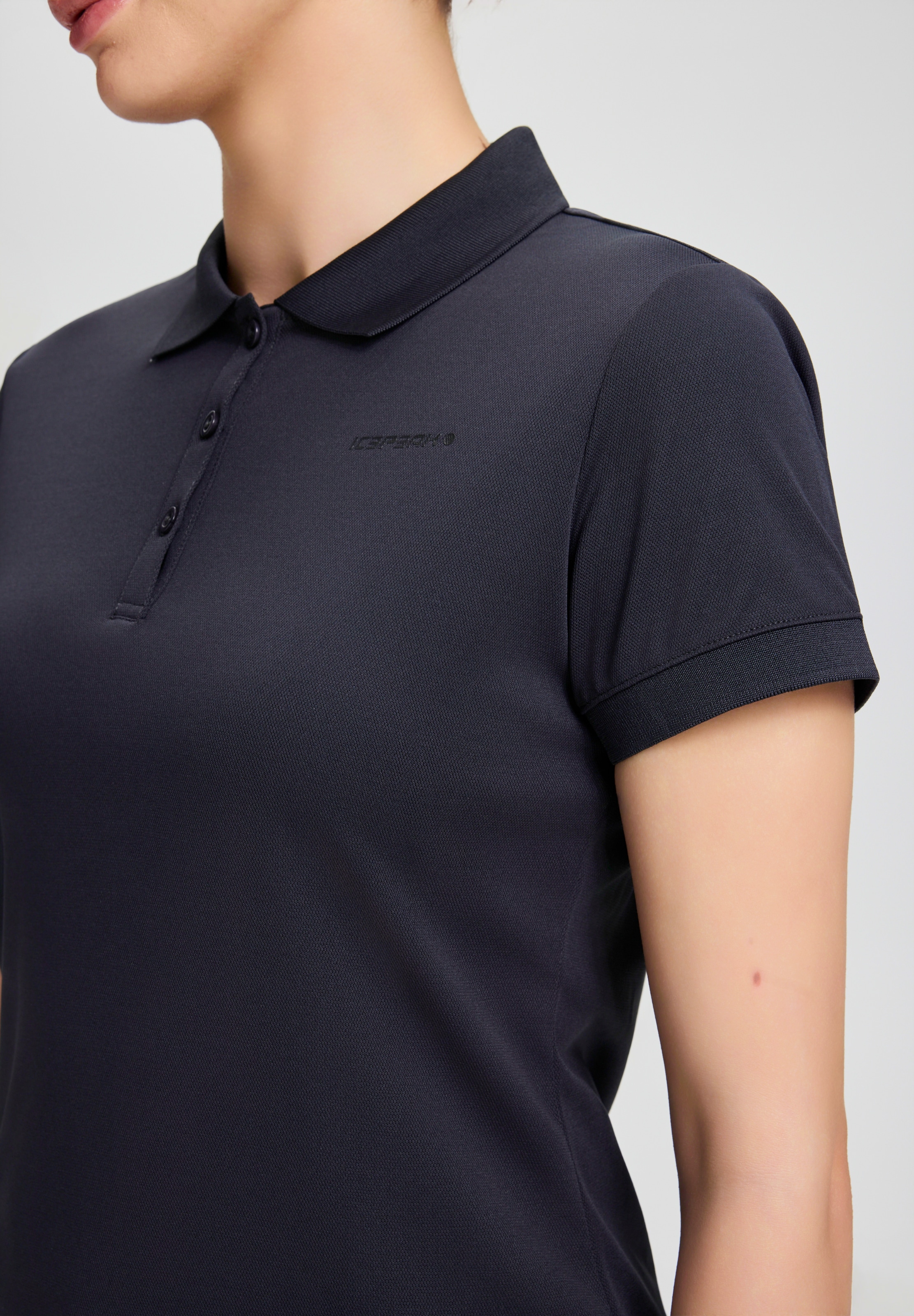 Icepeak Polo »ICEPEAK BAYARD« normaler Hemdkragen, sportlicher Stil, Kurzarm-Design