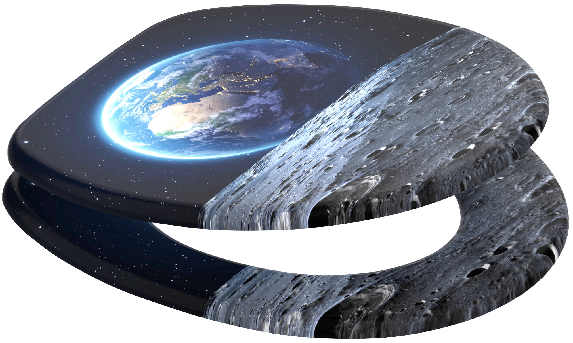 Sanilo WC-Sitz »Earth« mit Absenkautomatik, BxL: 37,7 x 42,0 - 47,0 cm