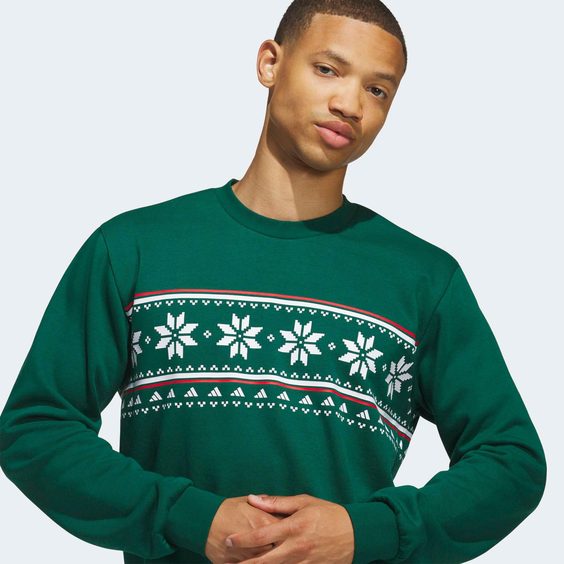 adidas Sportswear Sweat-shirt »HOLIDAY, GRAFIK, RUNDHALSAUSSCHNITT«
