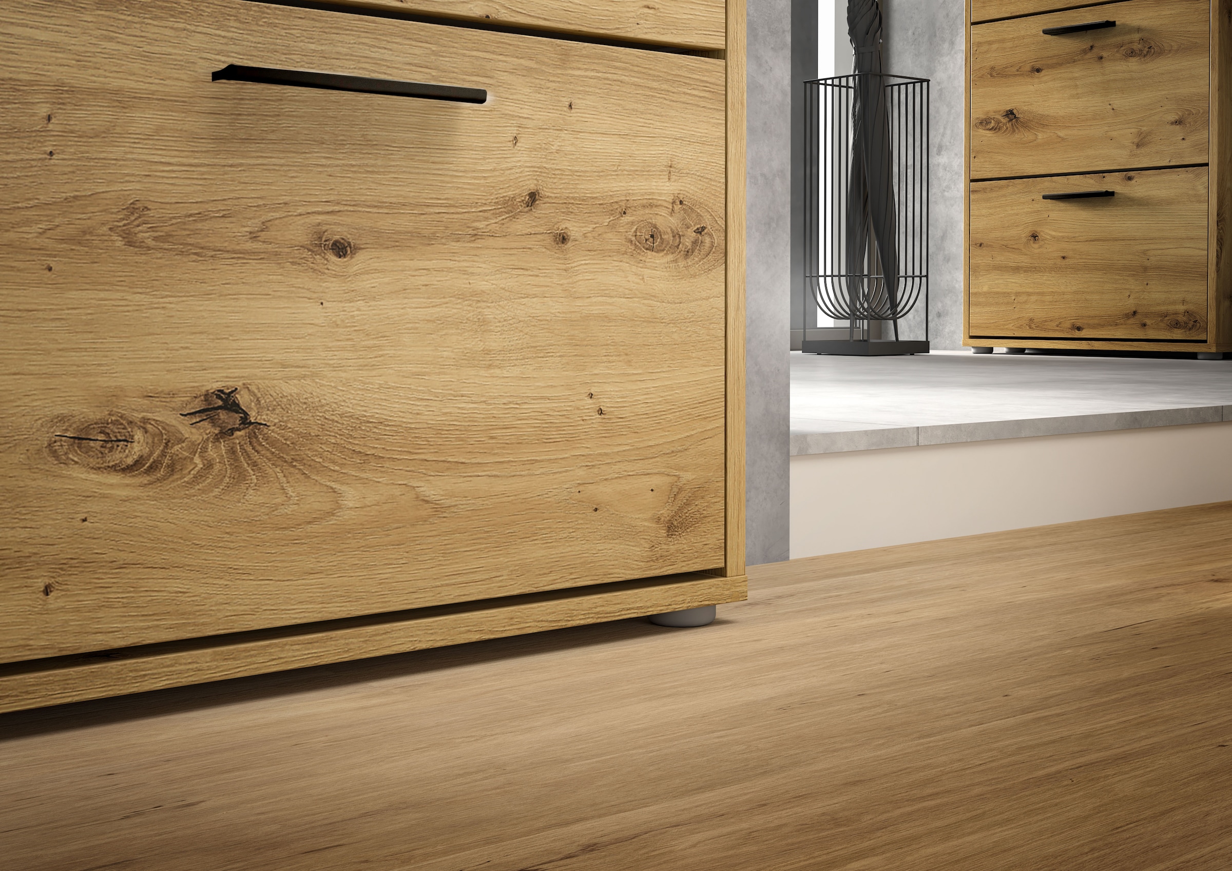 HBZ Schuhkipper »Sam Schuhkipper, Schuhschrank BxHxT 116x103x17 cm« 1 Stk. tlg. mit 6 Klappen