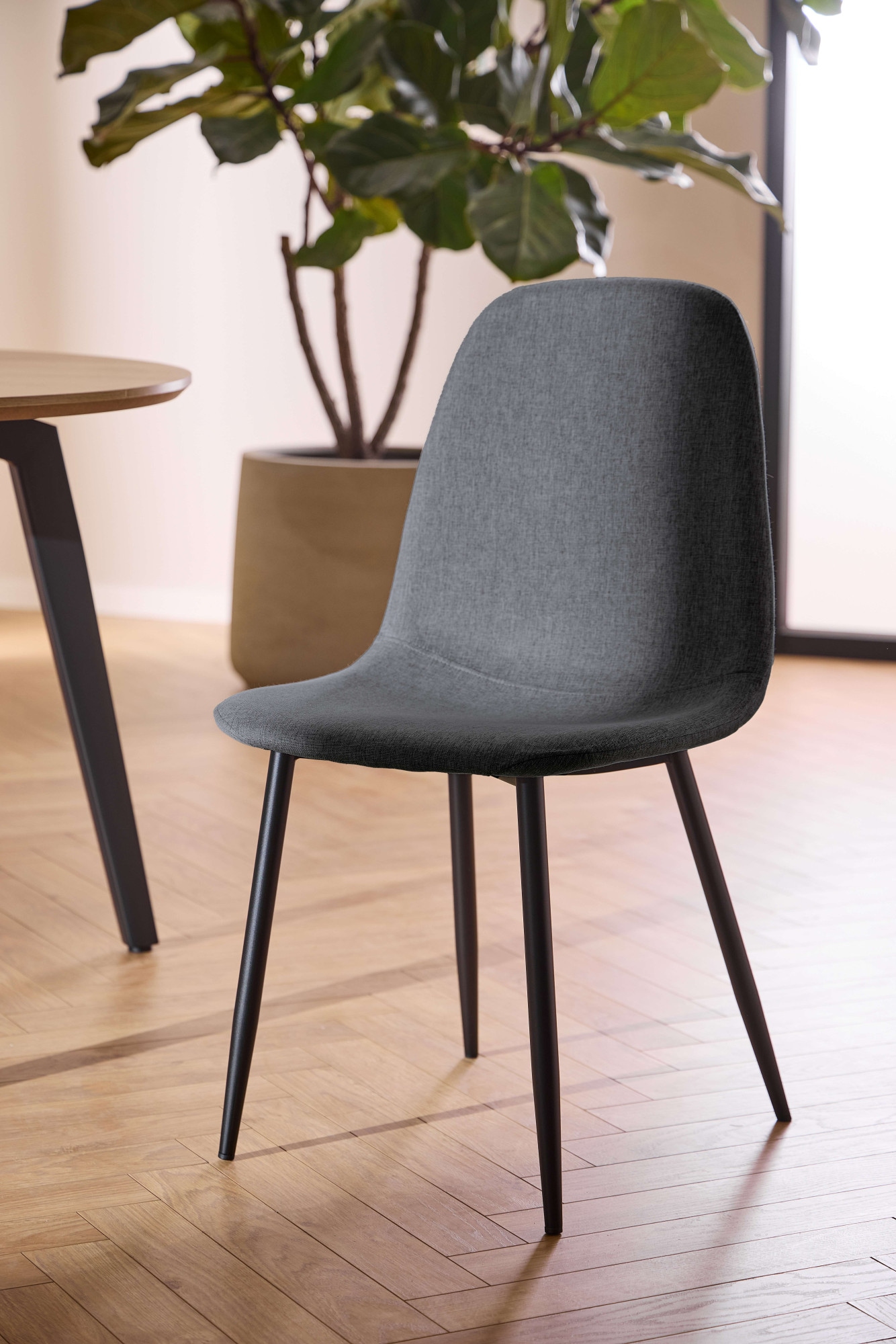 ACTONA GROUP Set de salle à manger »Essgruppe, Speisetisch mit Wohnzimmerstühlen« Ensemble, 1 table + 4 chaises, 5 cuis tlg.