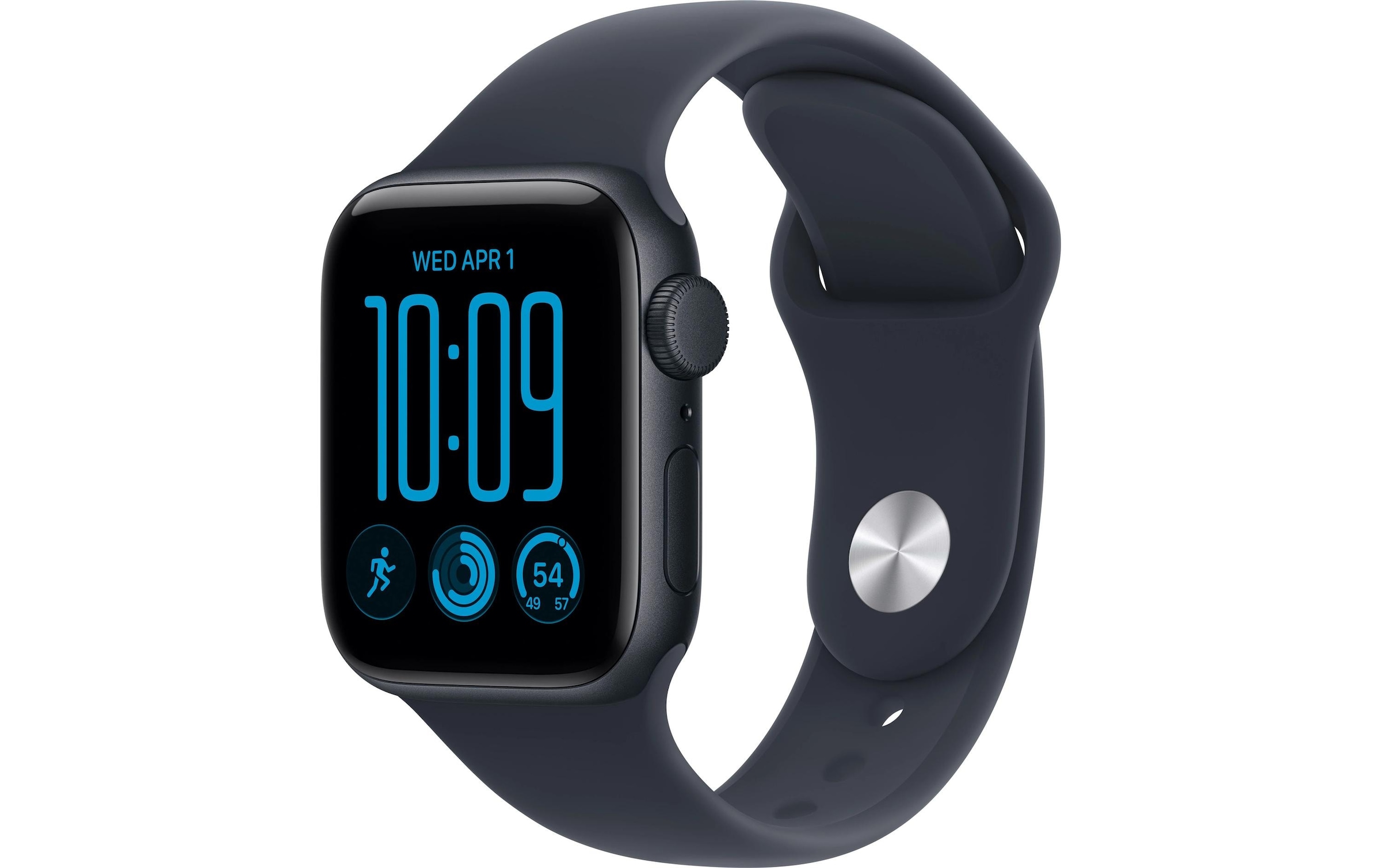 Apple Smartwatch »Apple Watch SE 3 44 mm CEL 2026 Midnight Alu, Blue SP Band S/M«(/ 40 mm)