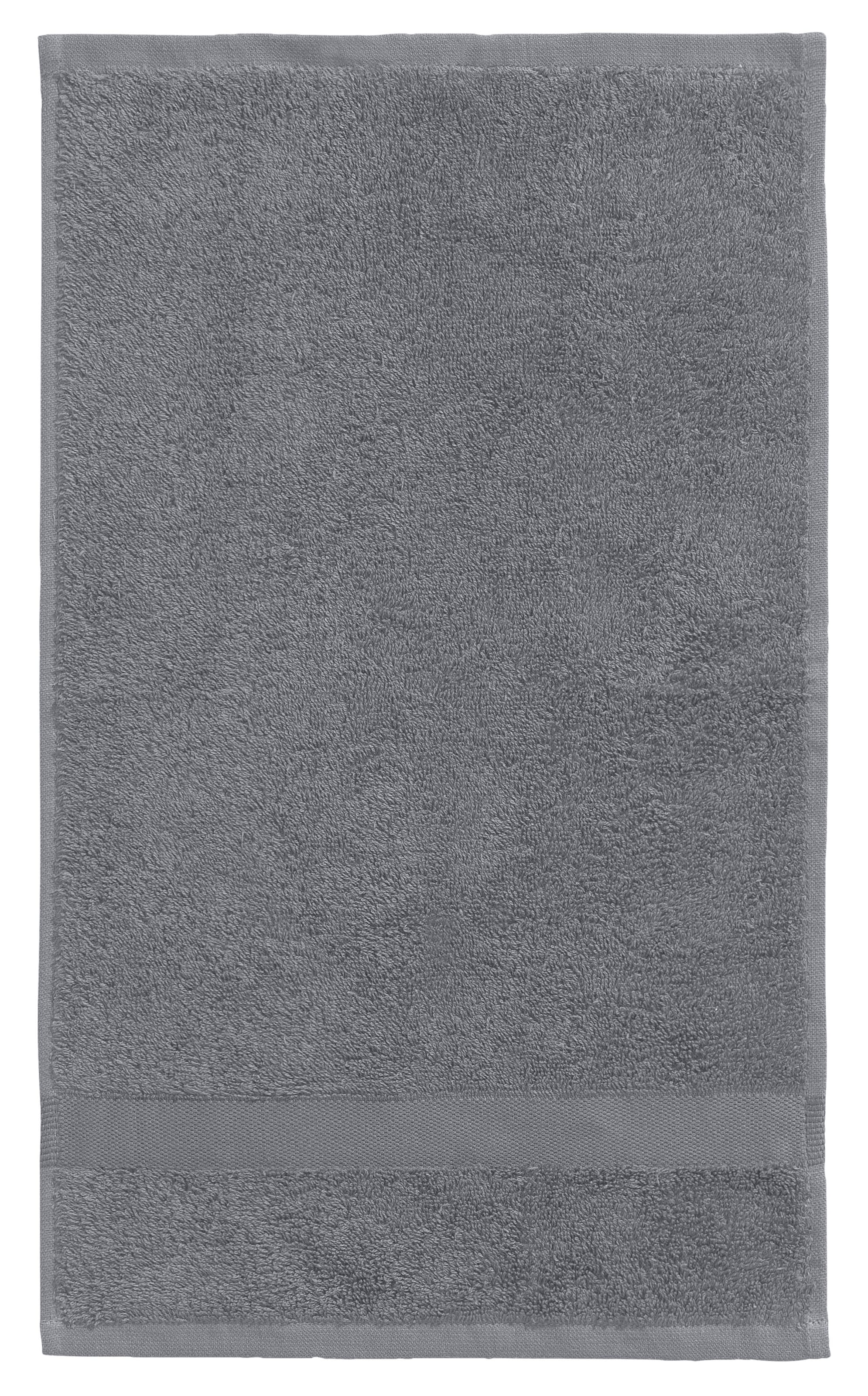 GOODproduct Gaestehandtuecher »Vanessa, 8 Gästehandtücher, 30x50cm, in Standard- und Premium-Qualität« serviettes avec bordure, 100% coton, uni, douces