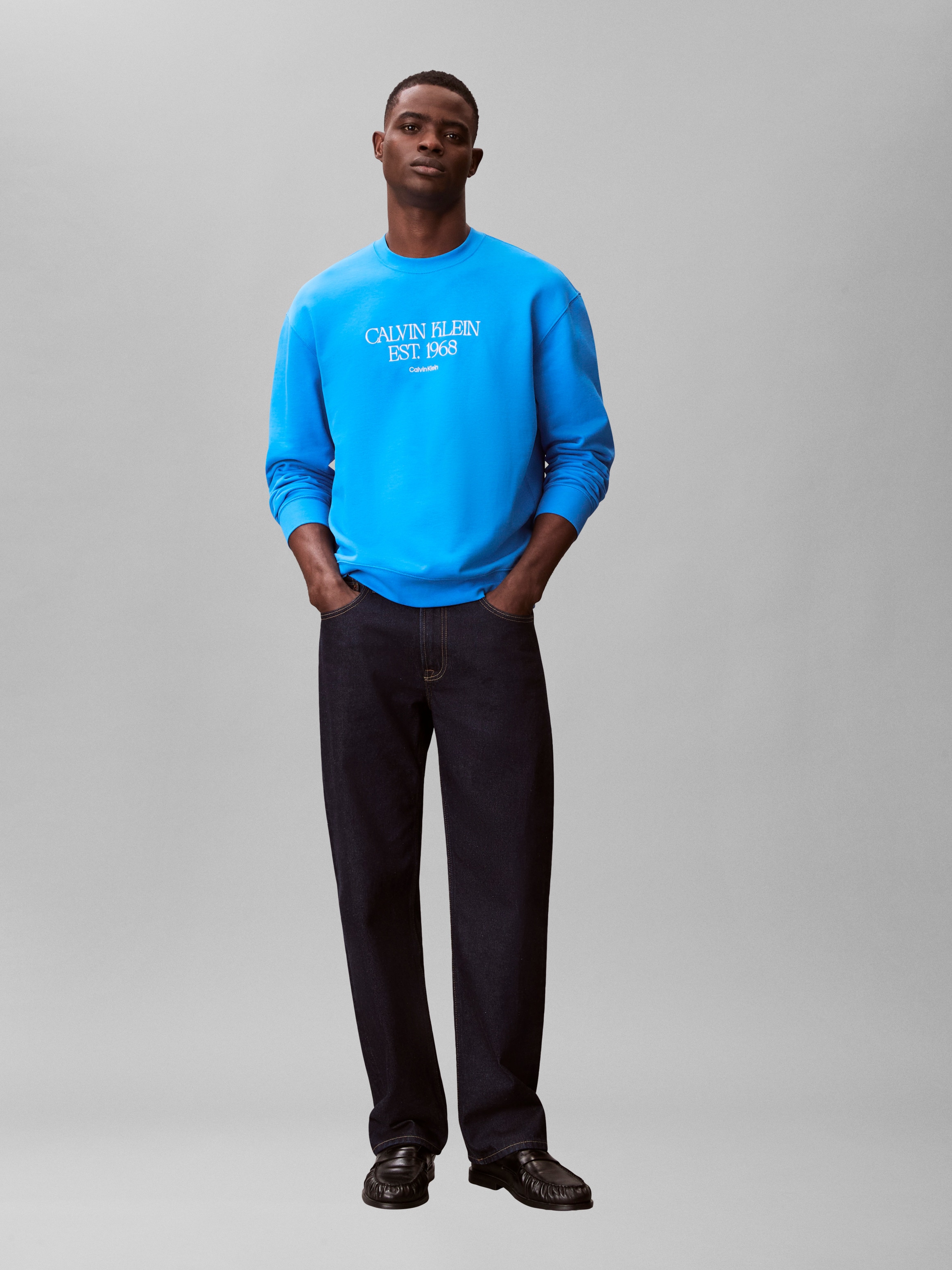 Calvin Klein Jeans Sweat-shirt »1968 NYC GRAPHIC«, coupe régulière avec imprimé de marque
