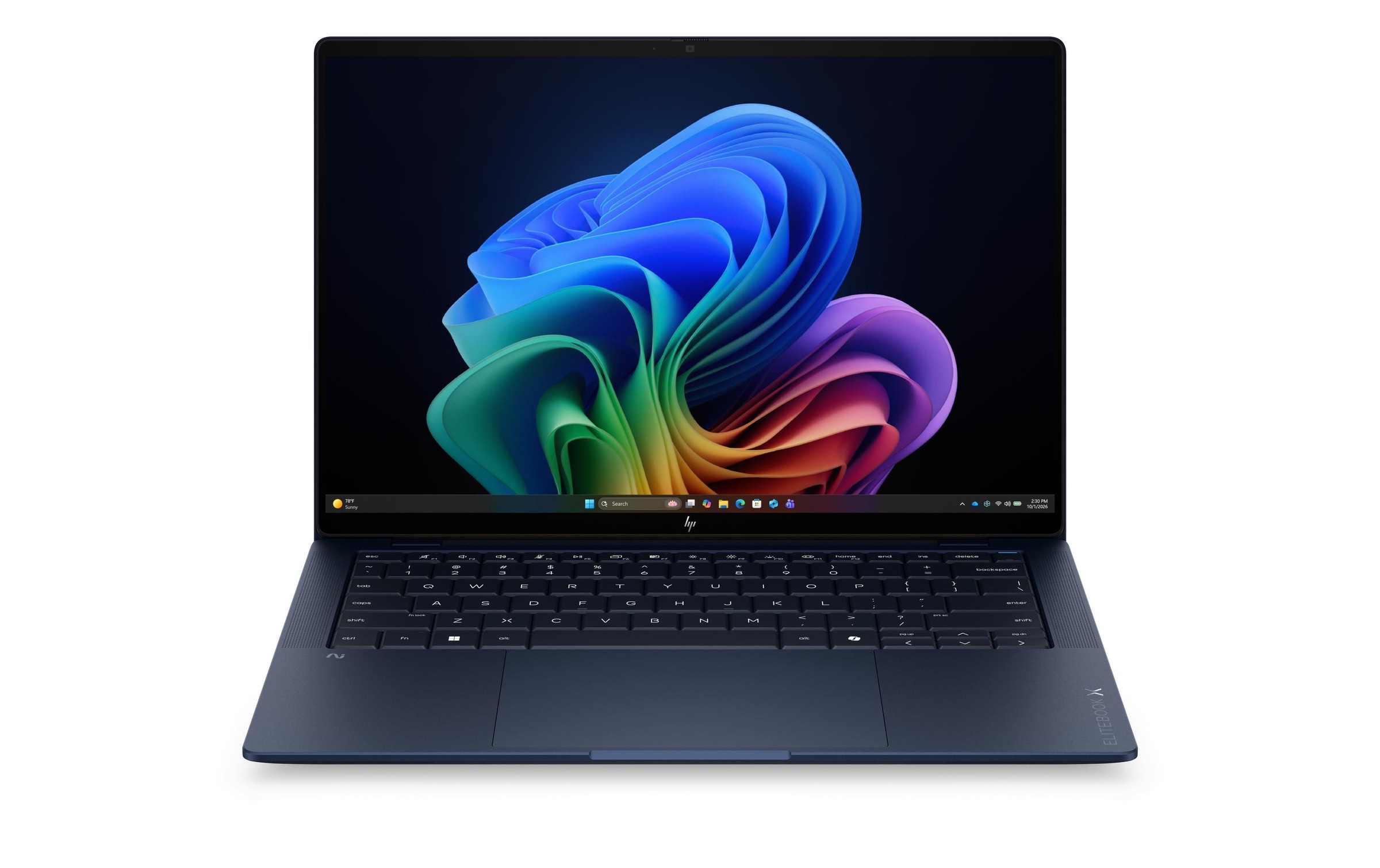 HP Ordinateur portable professionnel »EliteBook X G2q« / 14 ″ Qualcomm Snapdragon X Elite NPU intégrée (Neural Processing Unit)