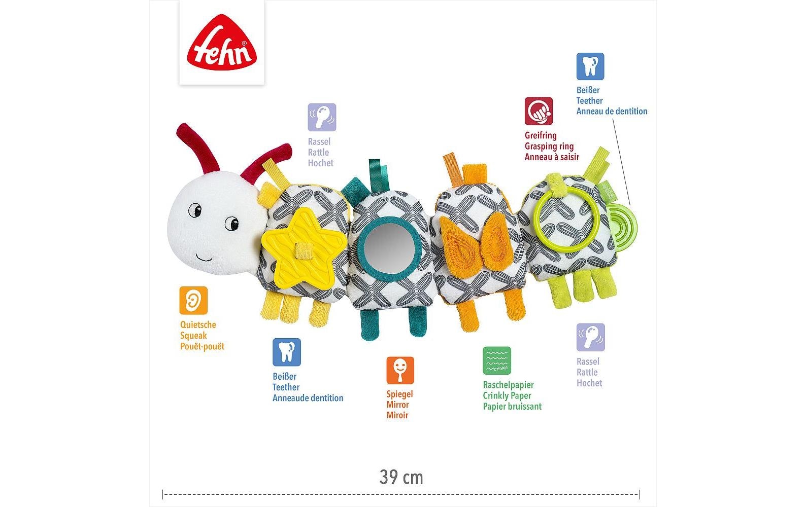 Fehn Figurine en peluche »Mehrfarbig«