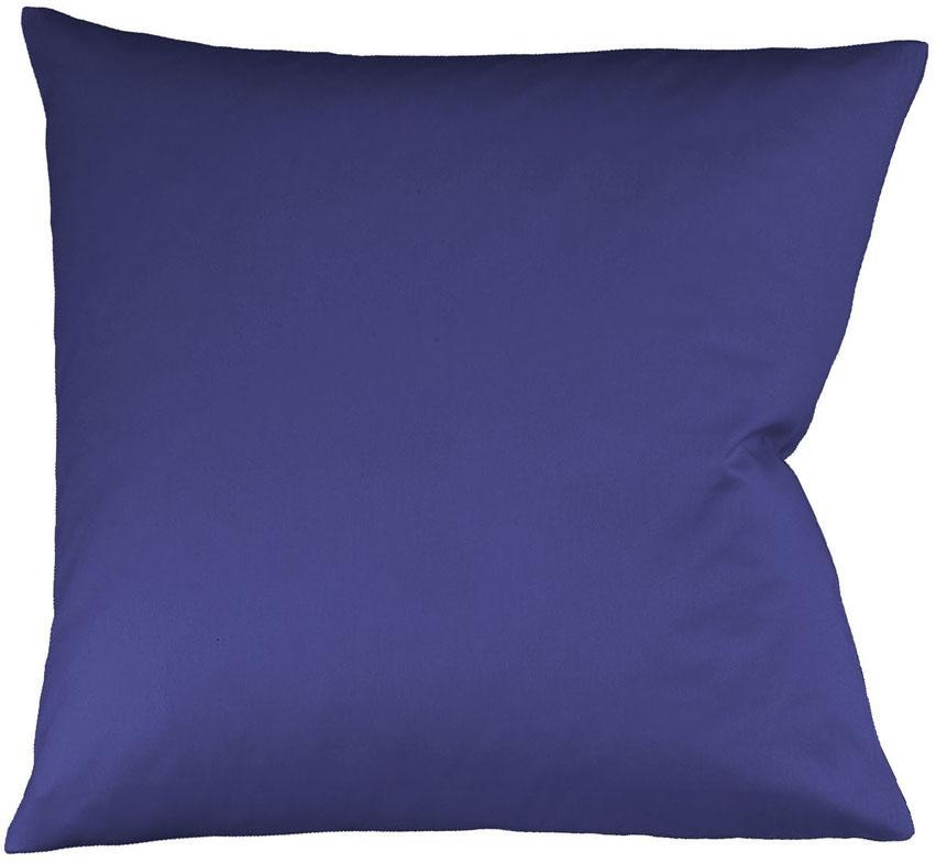 fleuresse Housse de coussin »Colours Mako Satin, 100% Baumwolle, mit Reissverschluss« Mako Satin, glänzend, glatt, Premium Qualität