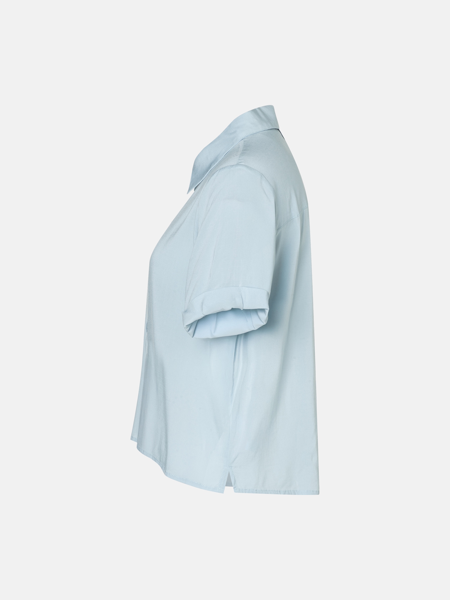 Lieblingsstück Blouse chemise »RulaEP« mit Umschlagsaum an den Ärmeln, lockerer Fit
