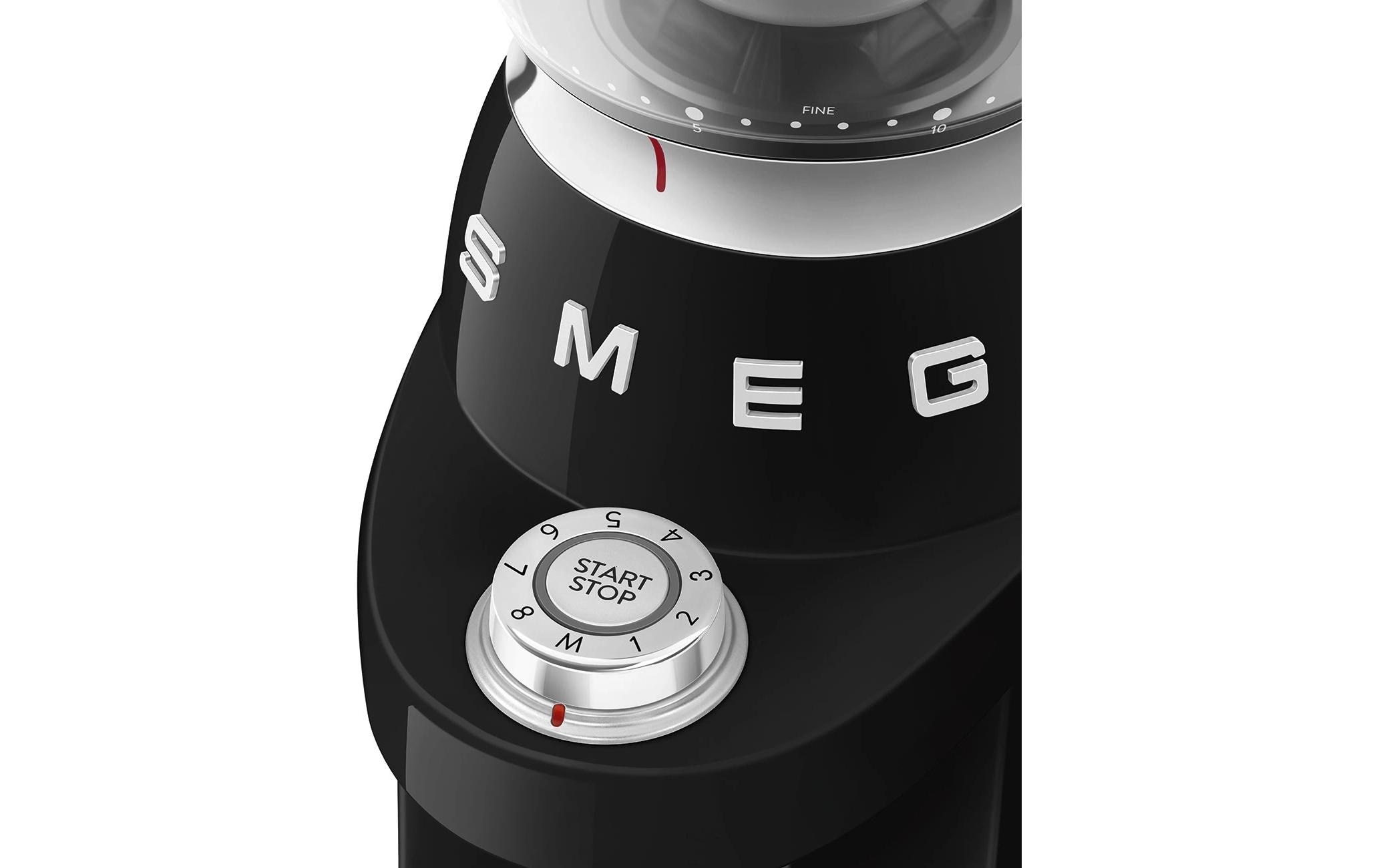 Smeg Kaffeemühle 150 W Kegelmahlwerk 240 gBohnenbehälter