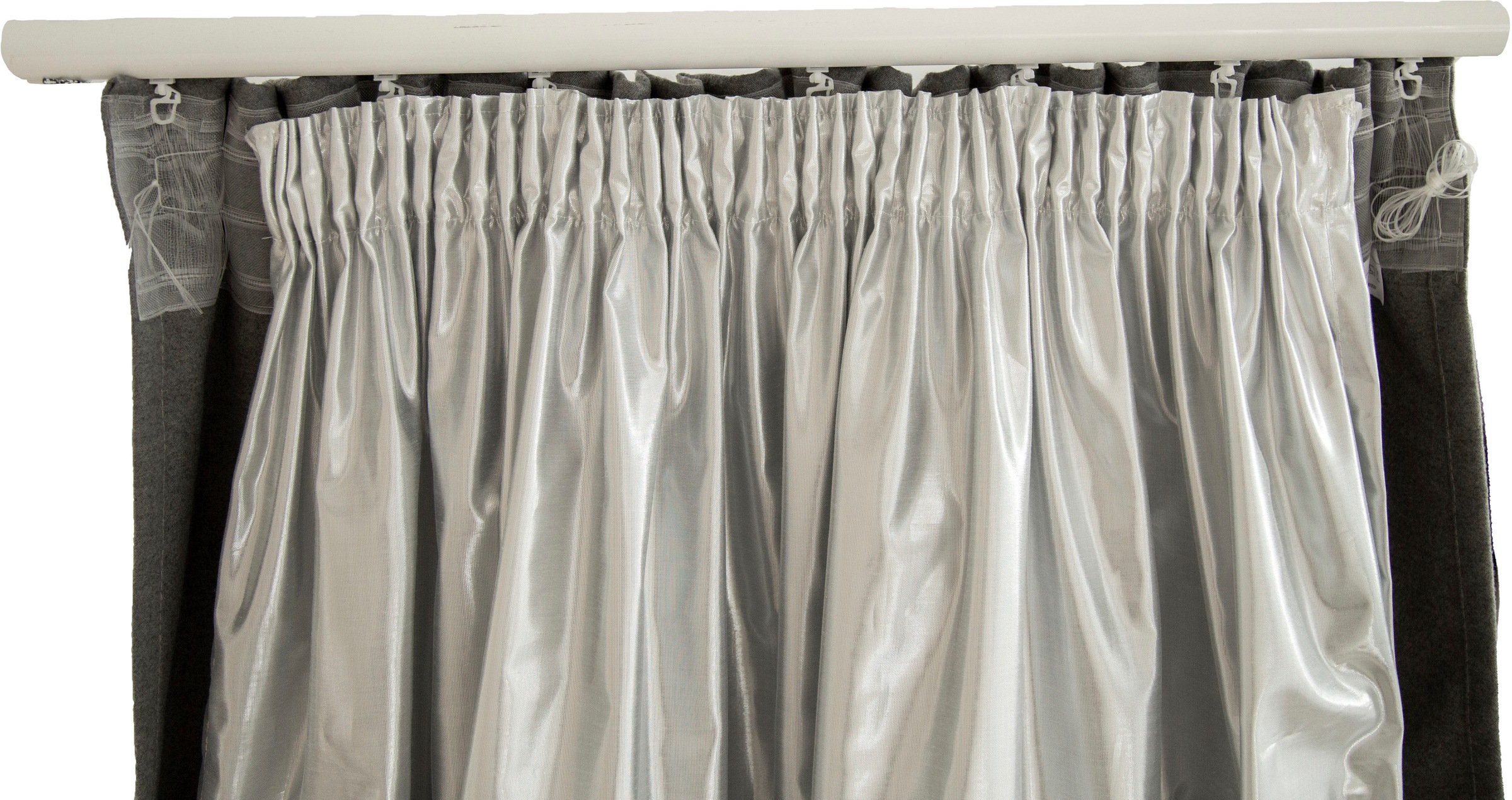 HOMING Vorhang »Reflexa« verdeckte Schlaufen 1 Stk. tlg. Vorhang Reflexa