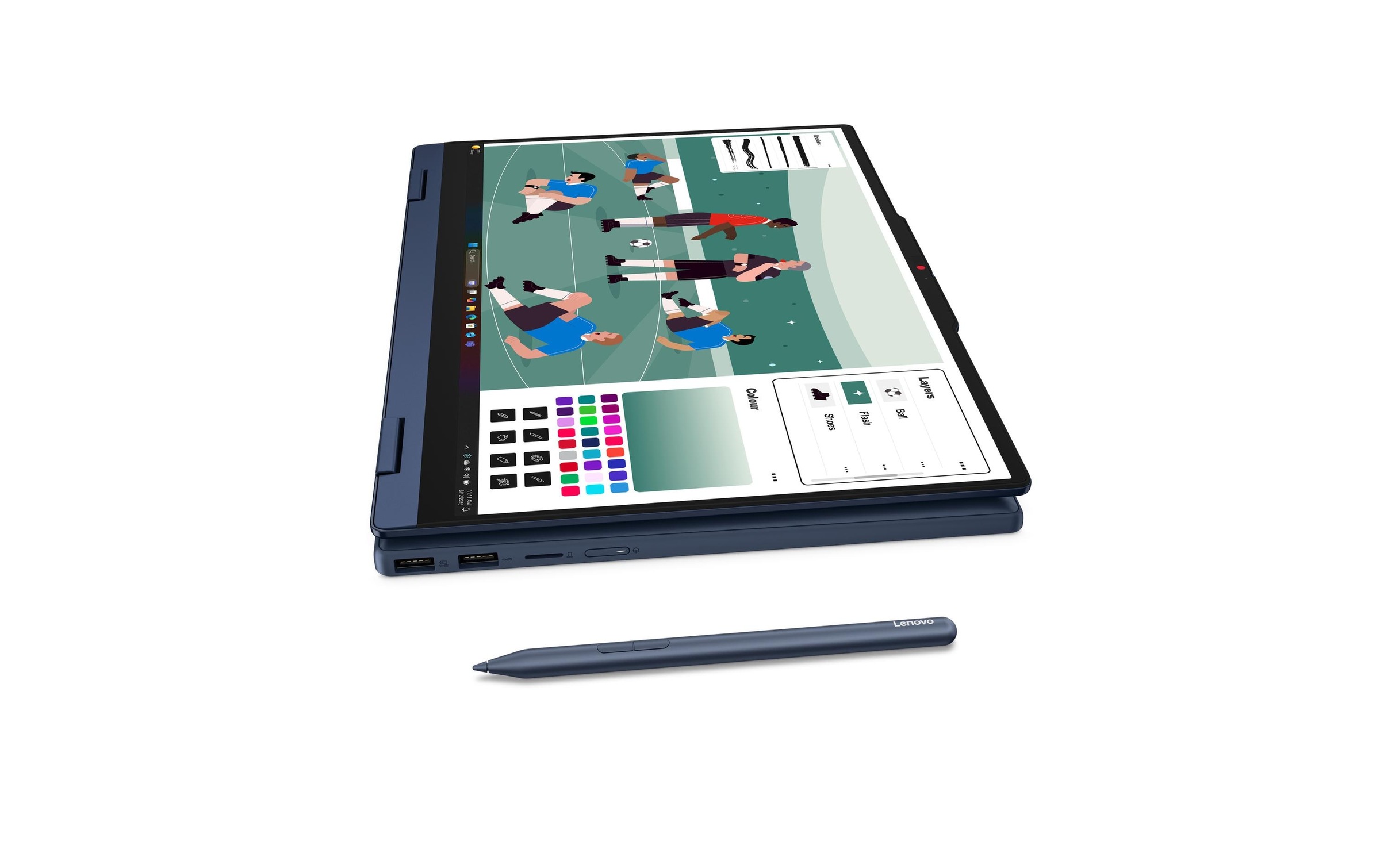 Lenovo Notebook »IdeaPad 5 2-in-1 14AGP11 Copilot+ PC (AMD)« / 14 ″ AMD Ryzen™ AI 7 Integrierte NPU (Neural Processing Unit)