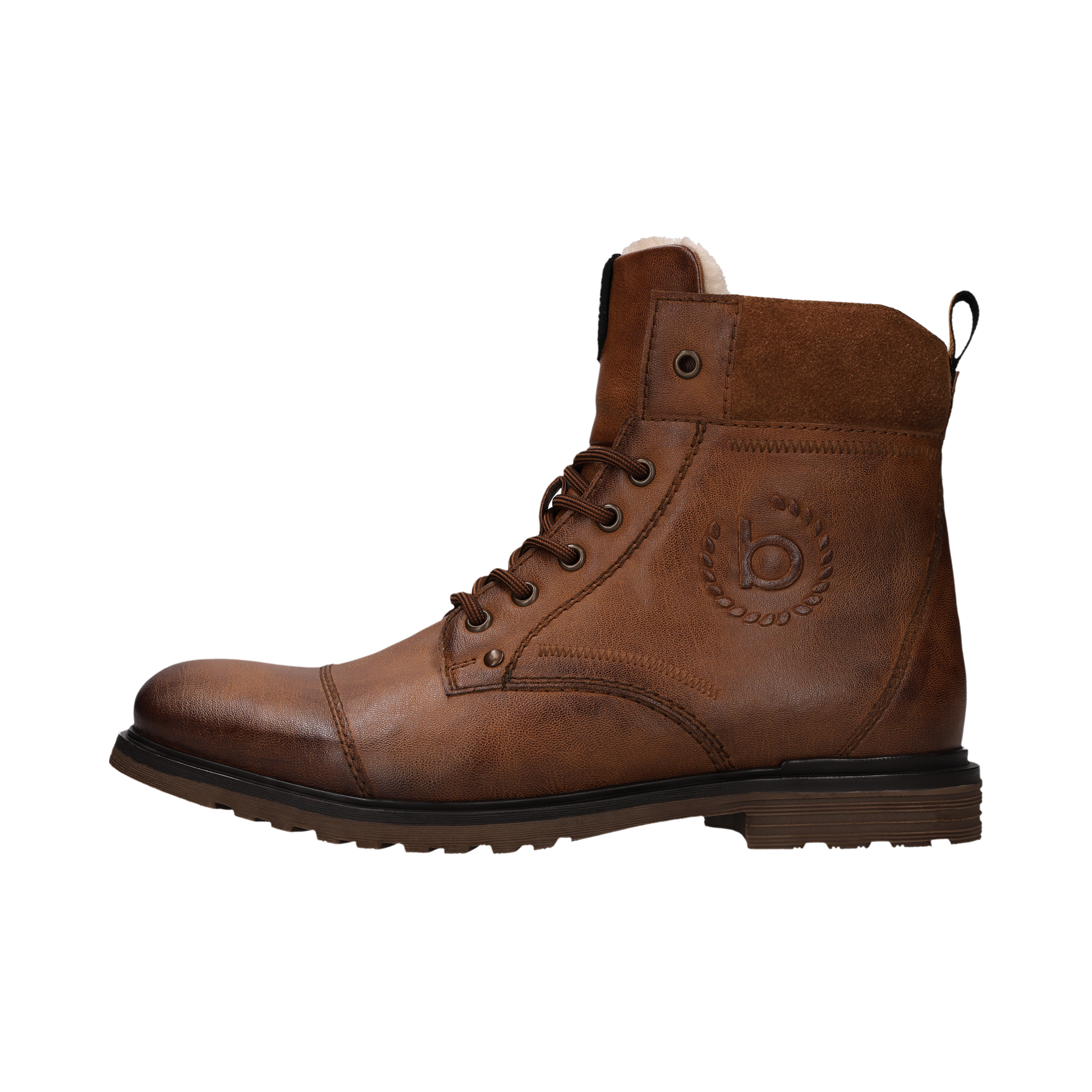 bugatti Bottines à lacets  Bottines à lacets, bottes d'hiver avec doublure chaude
