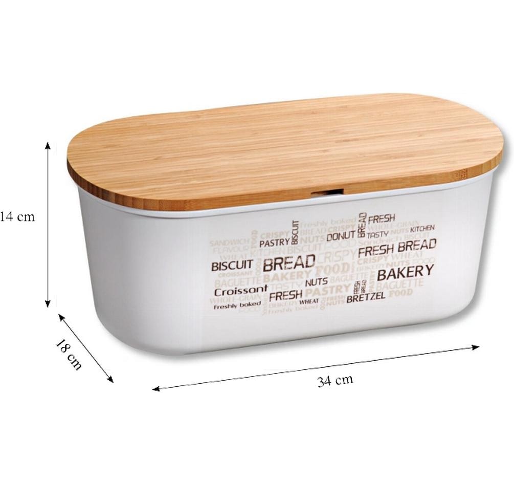 KESPER® Boîte à pain »Brotbox, FSC« Couvercle utilisable comme planche à découper