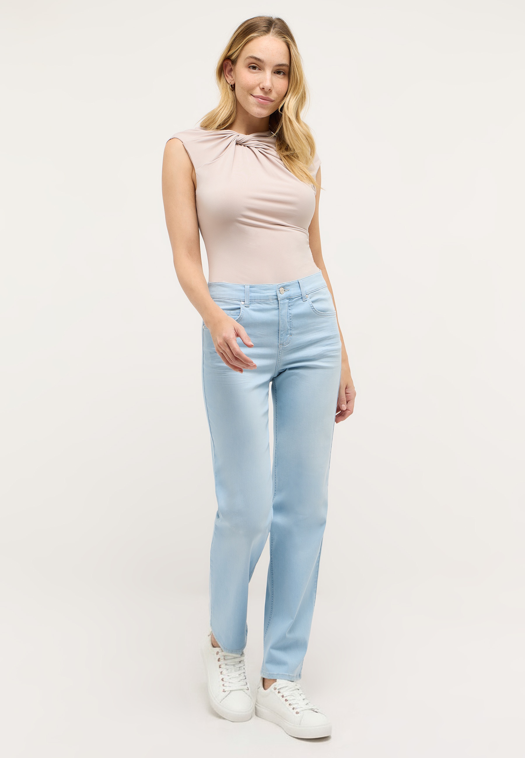 ANGELS Straight-Jeans »Lara« Wide Leg