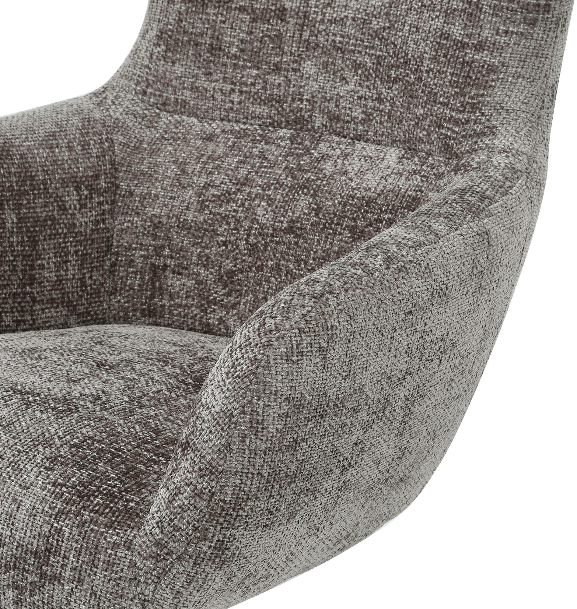 SalesFever Sessel »Sessel Chenillestoff« 1 Stk. tlg. Komfortsessel mit ergonomischem Sitzkomfort und weichem Stoff