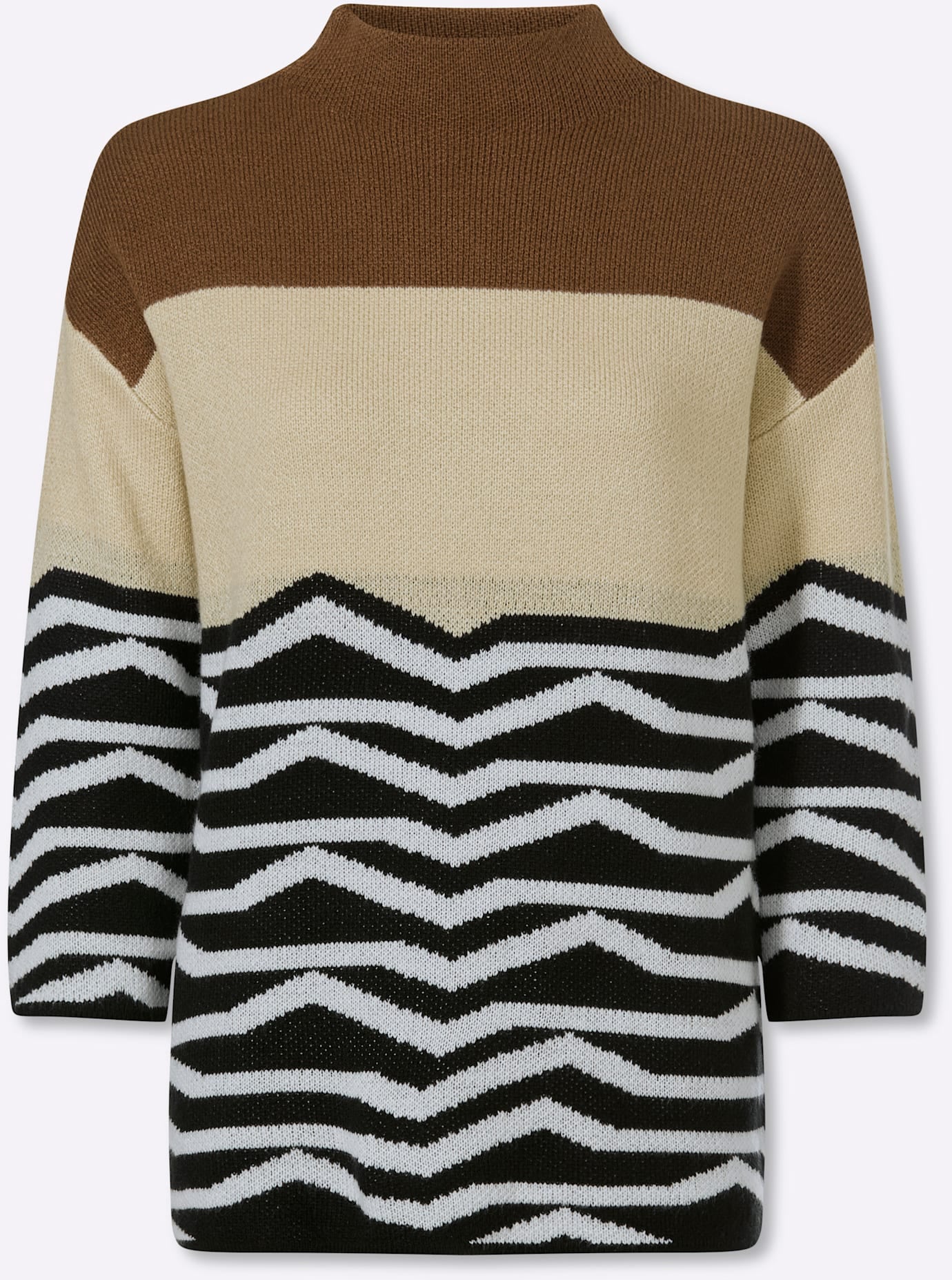 Classic Basics Pull long »3/4-Arm-Pullover«