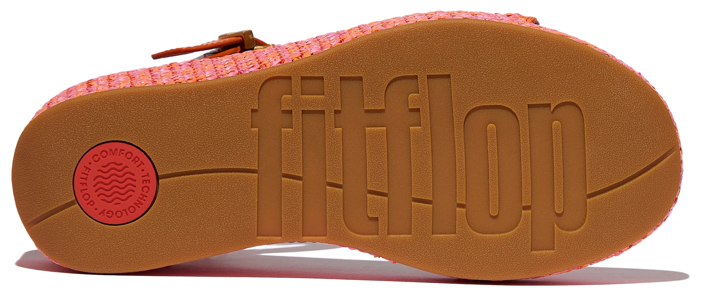 Fitflop Keilsandalette »PLATFFORMS WOVEN WEDGE«  , Plateau Sandale, Sommerschuh in raffinierter Optik
