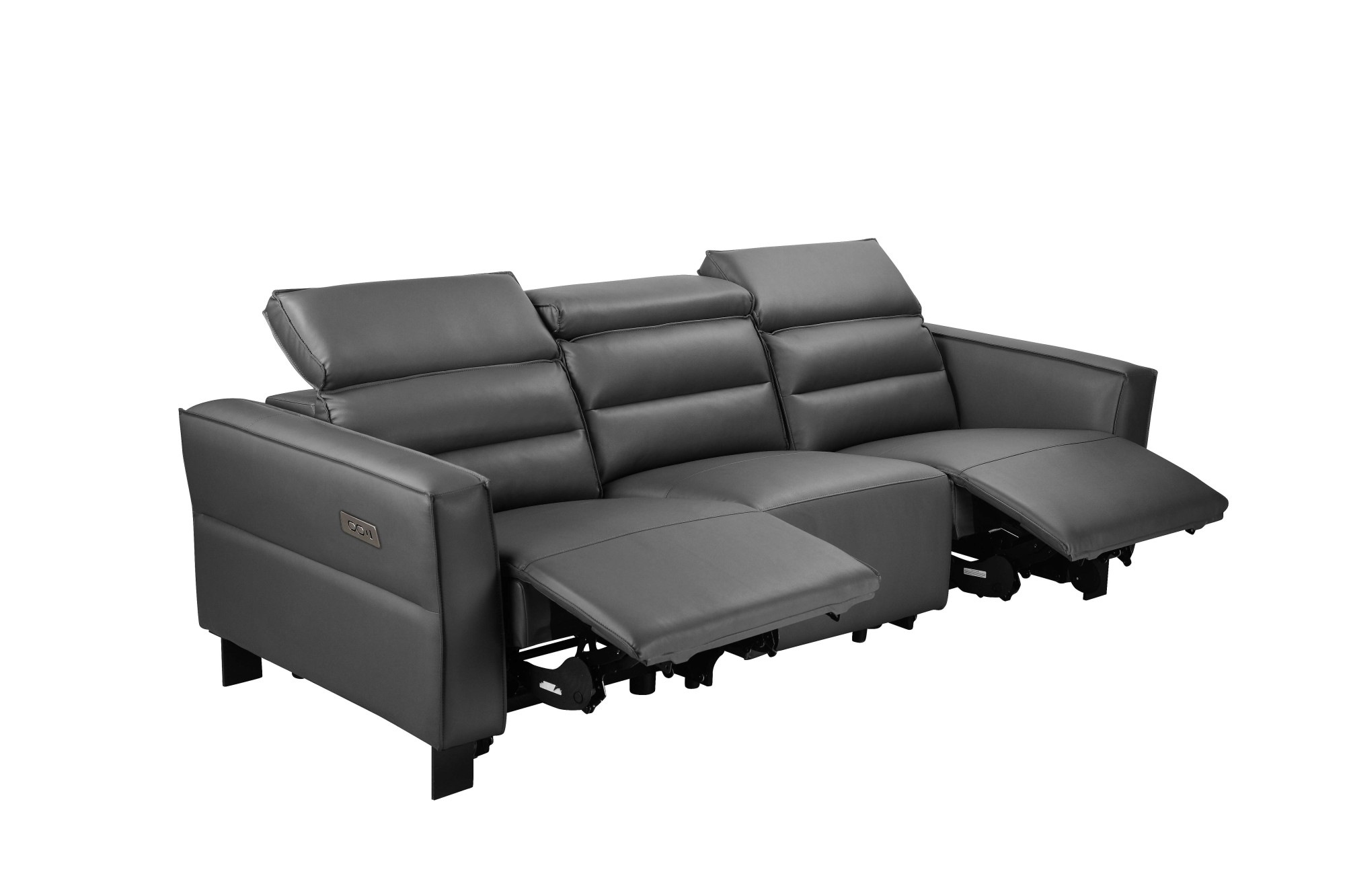 avec USB-A/C, réglage de la tête de lit, cuir véritable, similicuir, tissu tissé