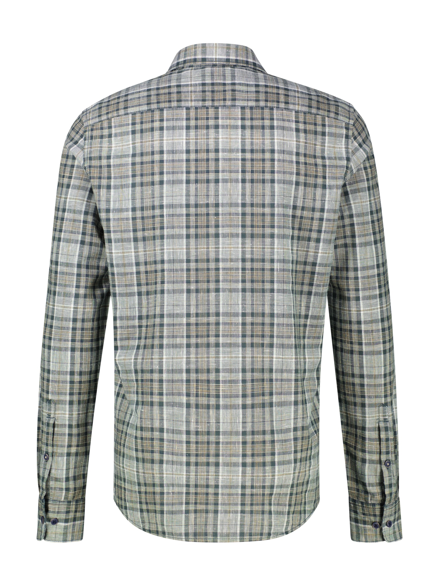 LERROS Chemise à carreaux Langarm mit Knopfleiste