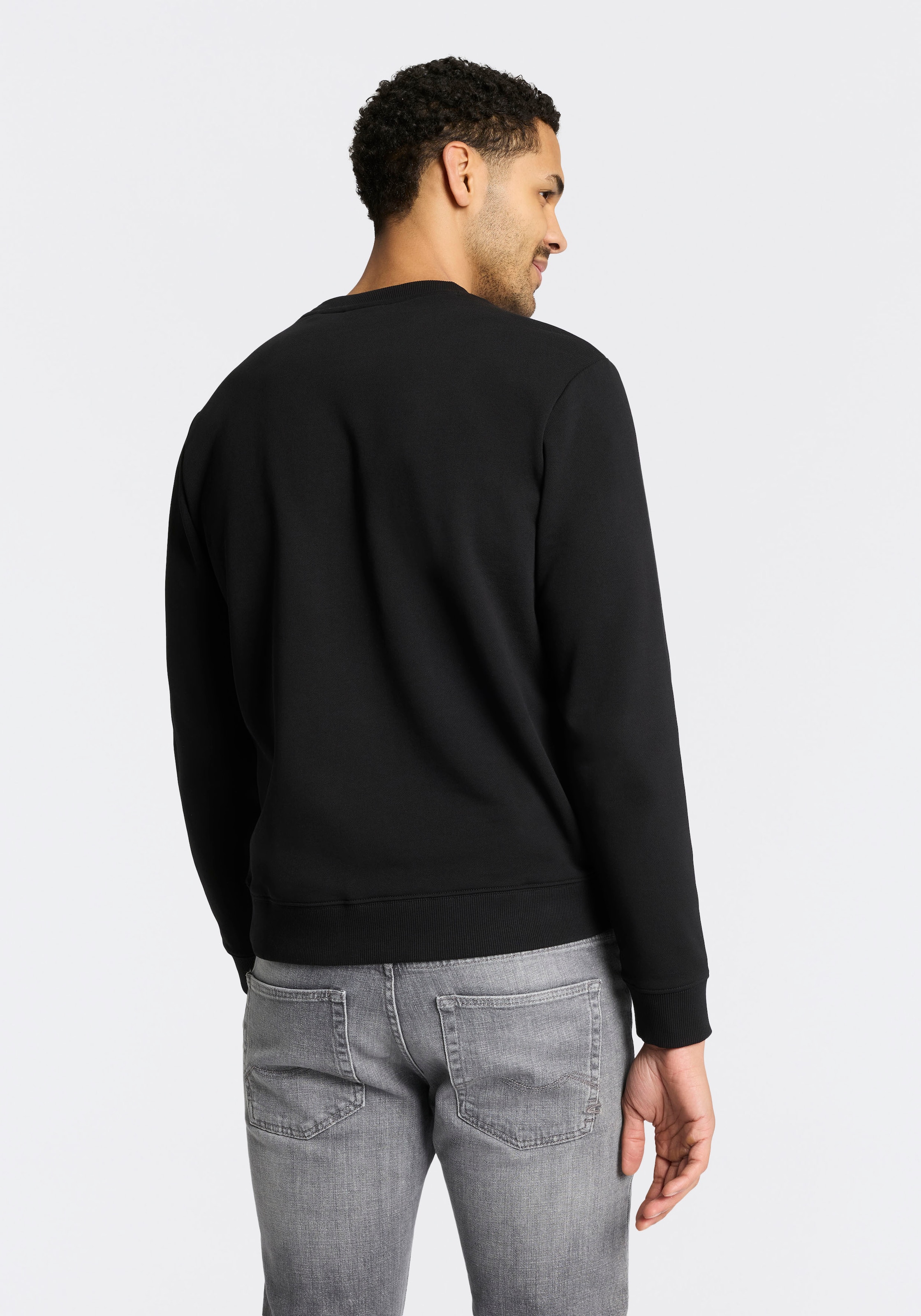 HUGO Sweatshirt »Duragol«, Rundhalsausschnitt, Regular Fit, grosser Logo-Druck
