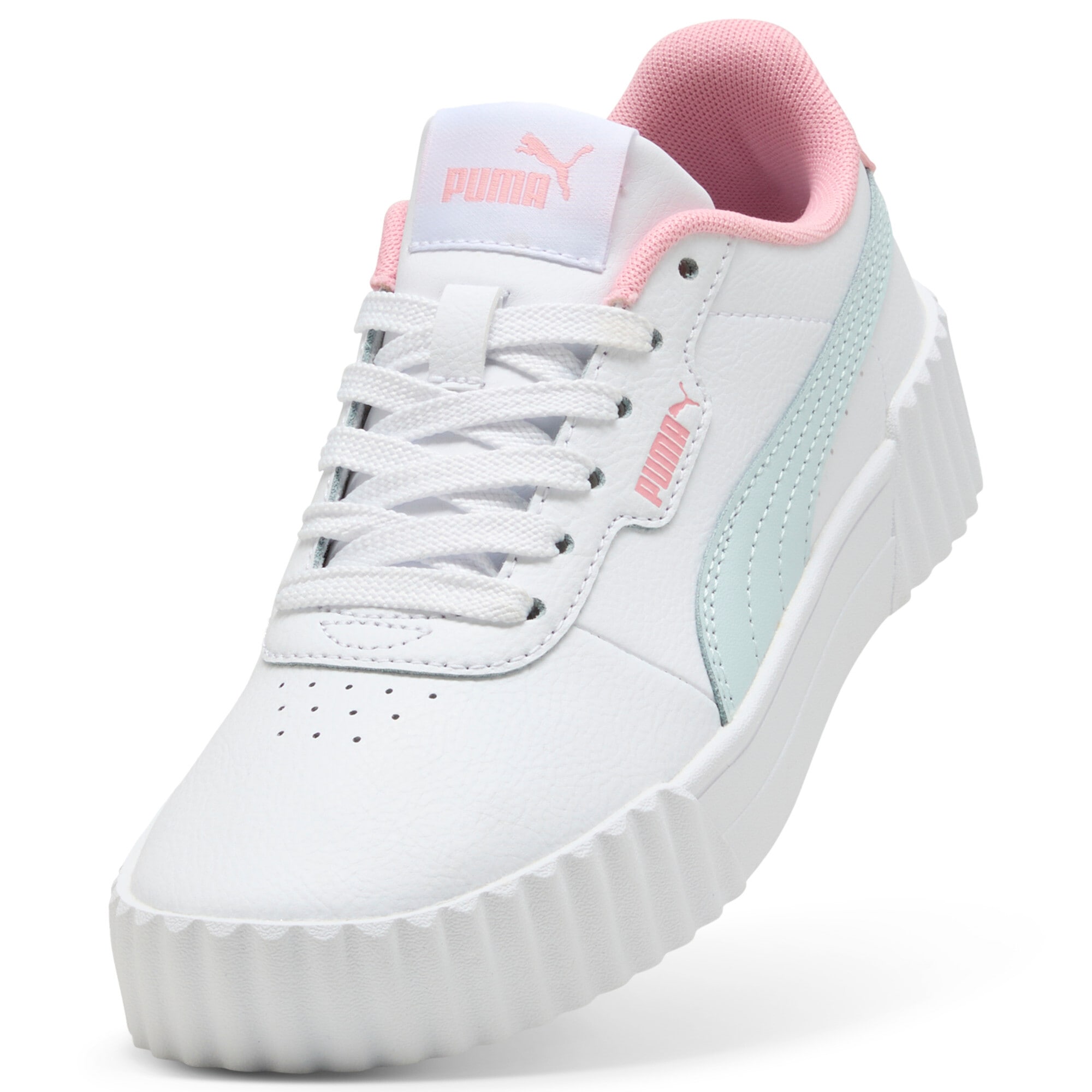 PUMA Sneaker »CARINA 30 JR«  mit Schnürung, leicht profiliertes Laufsohlenprofil
