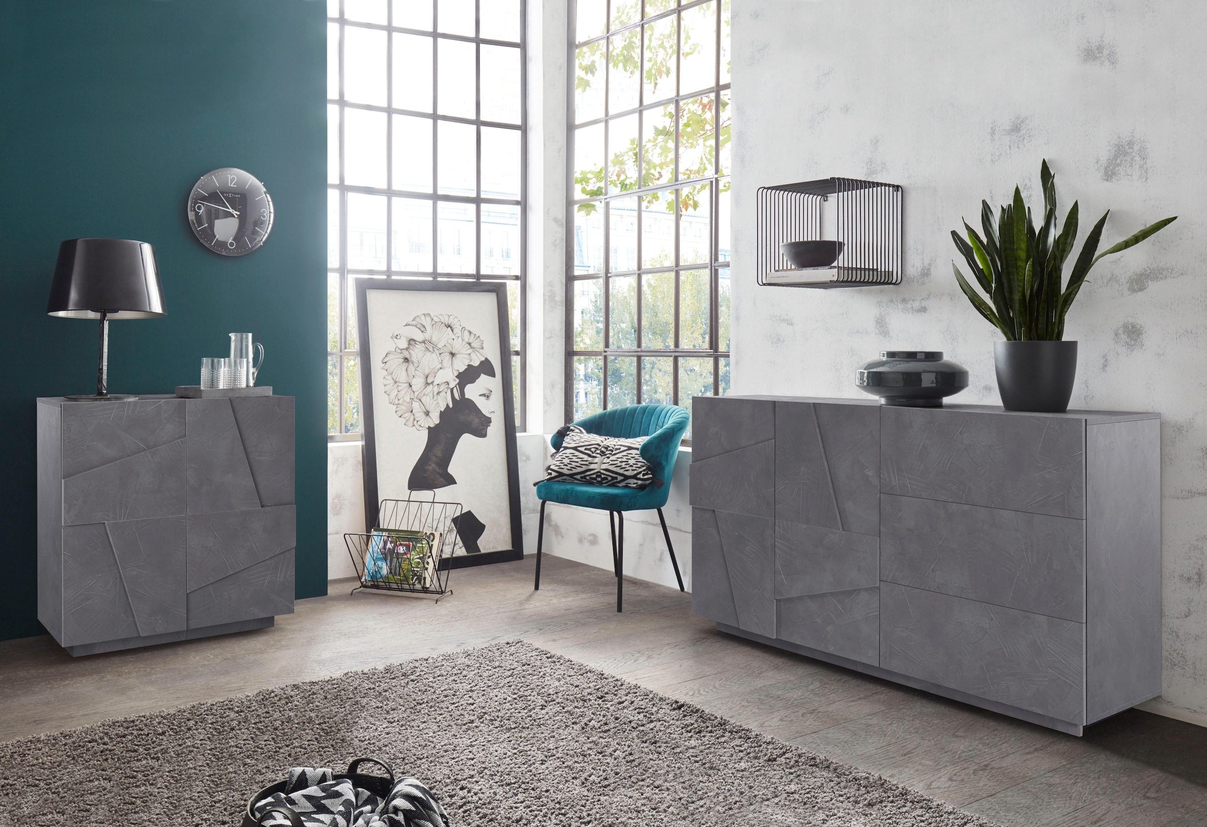 Home affaire Sideboard »PING« Breite 80 cm
