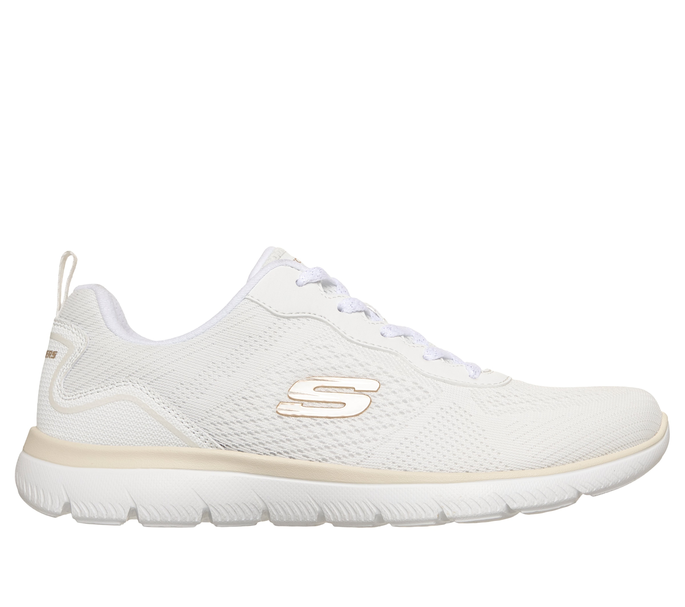 Skechers Sneakers »SUMMITS«  chaussure à lacets, chaussure de loisirs, chaussure basse avec mousse à mémoire de forme