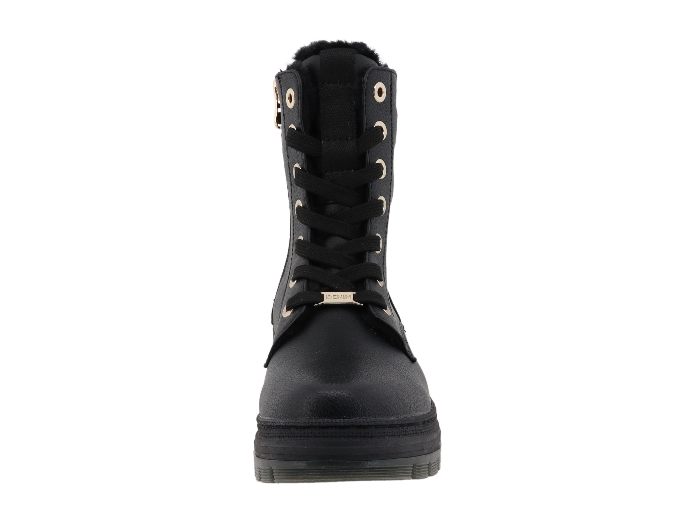 TOM TAILOR Schnürboots  Winterstiefel mit Logoprägung an der Ferse