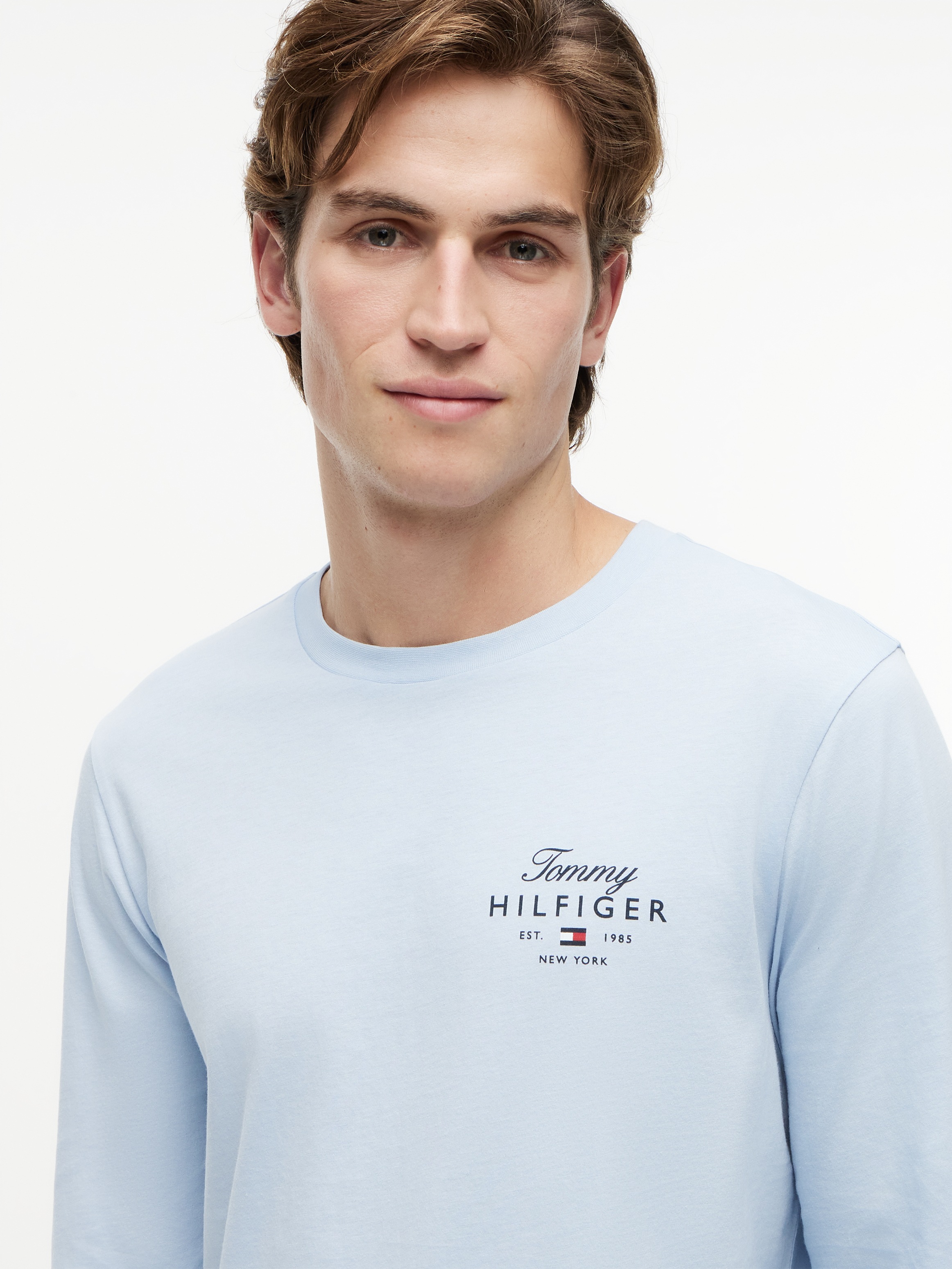 Tommy Hilfiger T-shirt à manches longues »SCRIPT STACK LS REGULAR TEE«