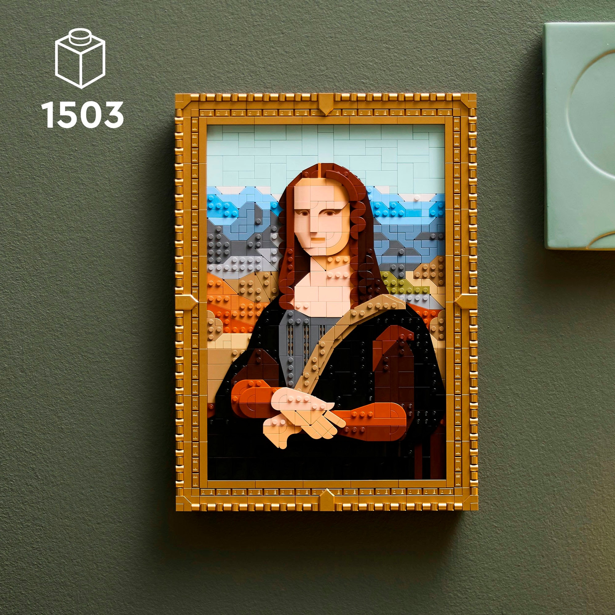 LEGO® Pions de construction »Mona Lisa (31213), LEGO ART« Made in Europe