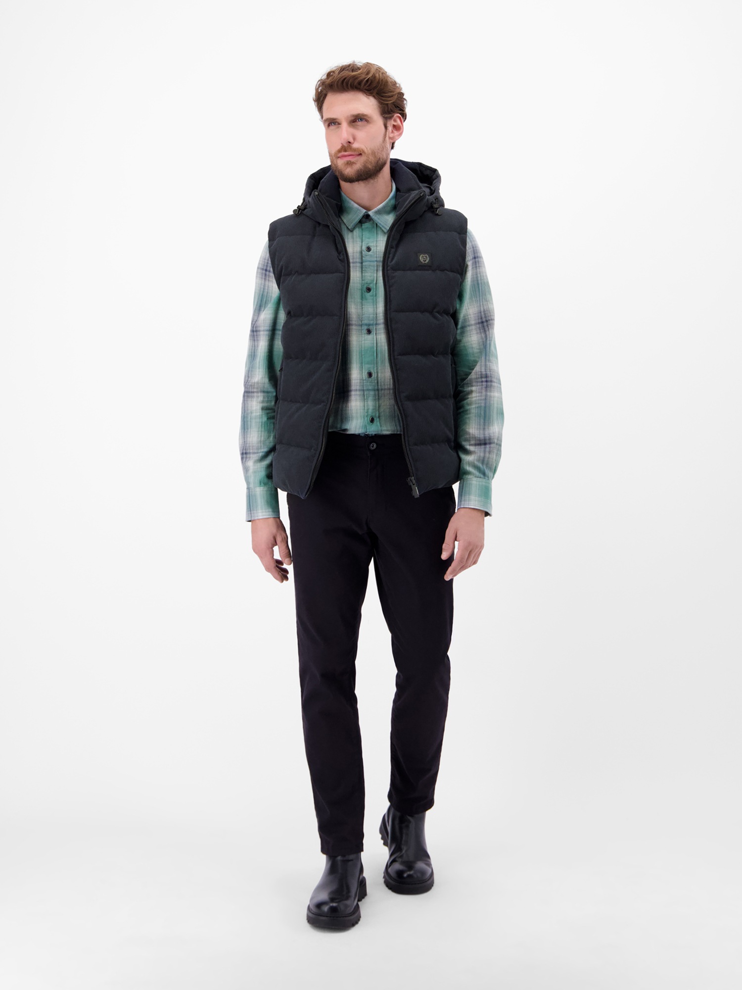 LERROS Karohemd »LERROS Herren Karohemd, charakterstark und stilbewusst«