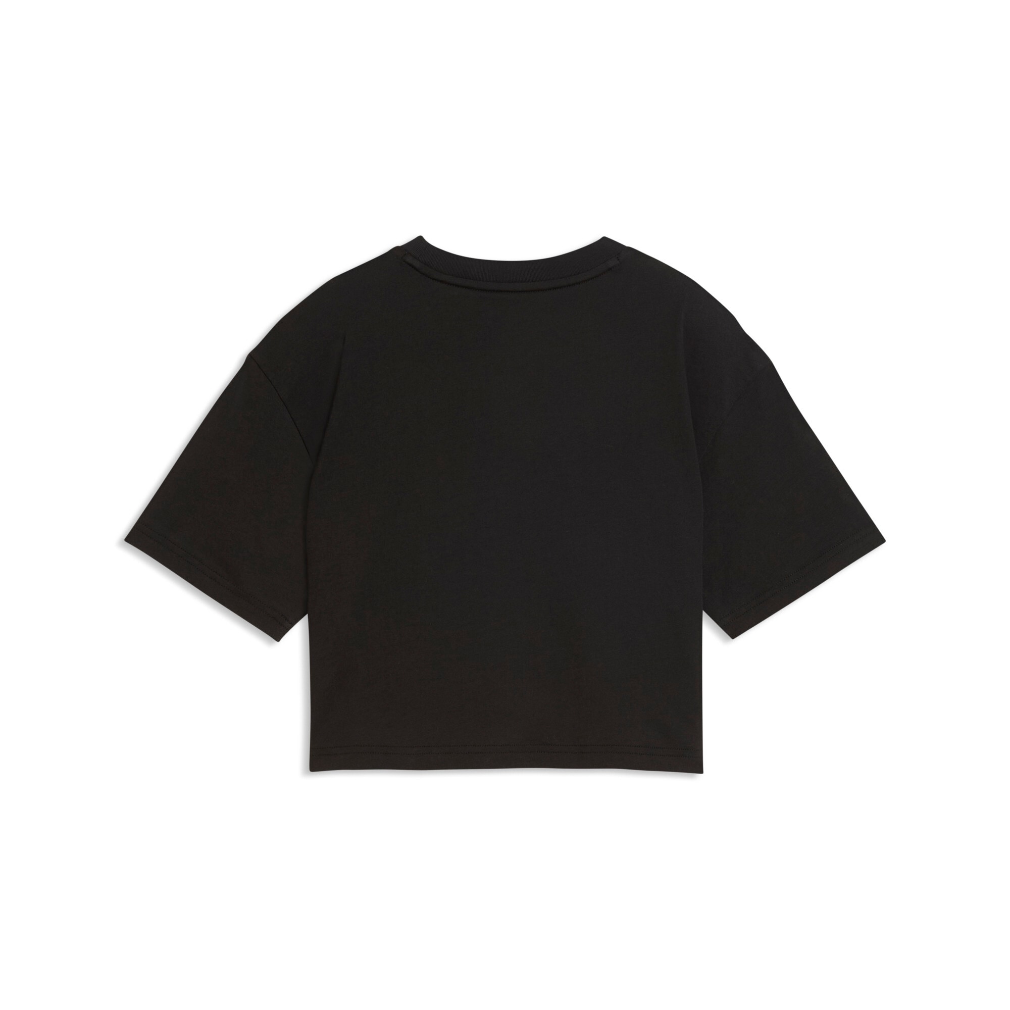 PUMA T-Shirt »ESS 2 COLOR NO. 1 LOGO SHORT LENGTH TEE G« für Jugendliche, lockere Passform, Kurzarm